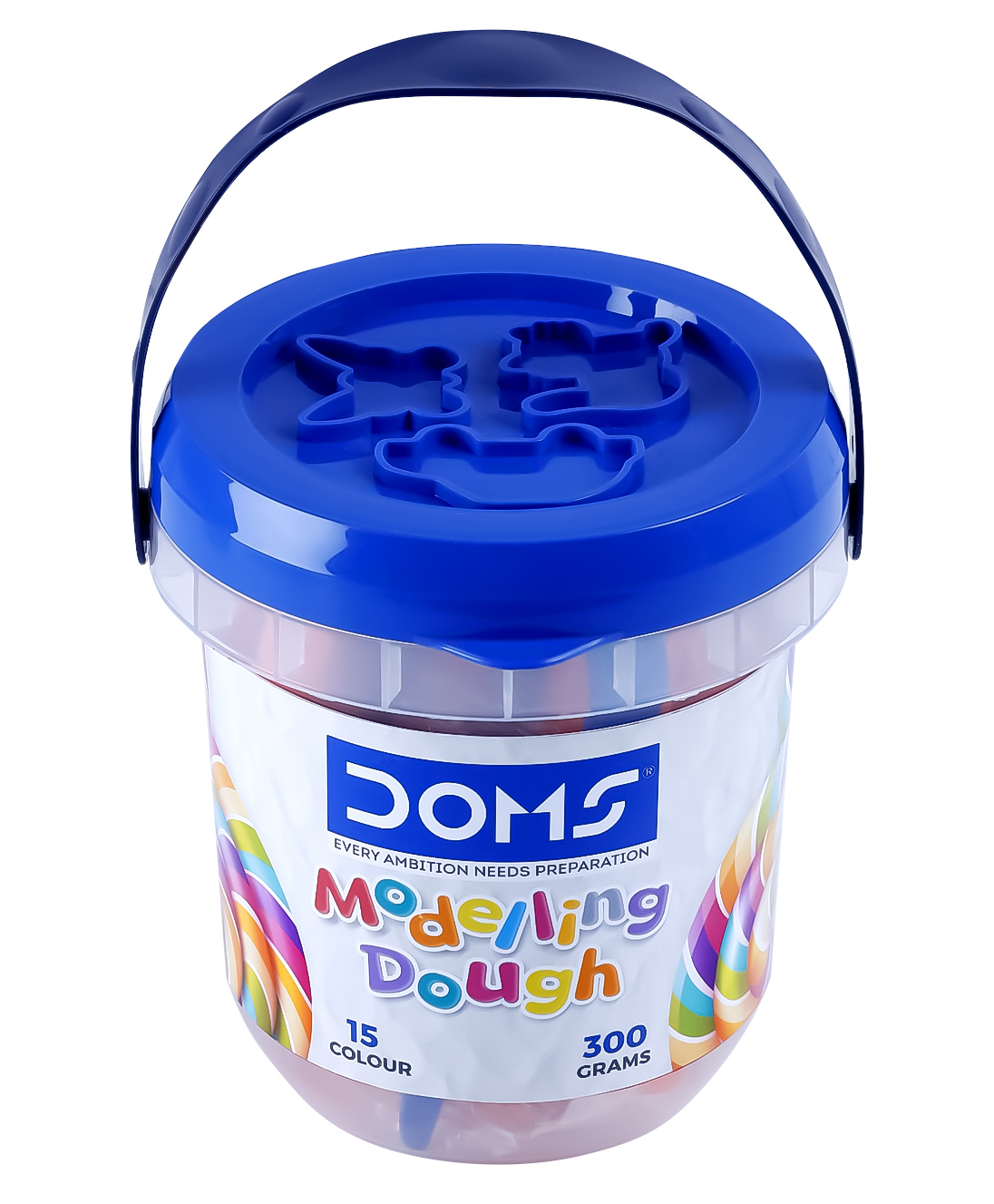 Doms Modelling Dough In 15 Shades & Tools Kit - Multicolour-picture-27
