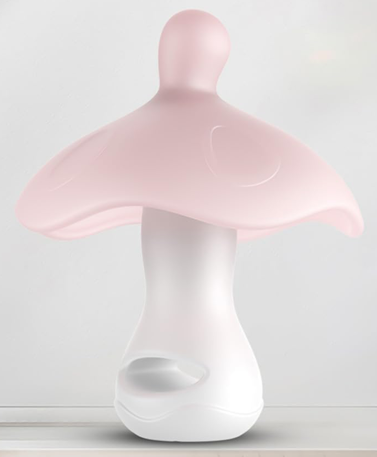 StarAndDaisy Umbrella Shape Baby Silicone Soother for 6 to 18 Months with Travel Case Teething Toy for Babies, Soother for Infants Sore Gums (Pink)-picture-27