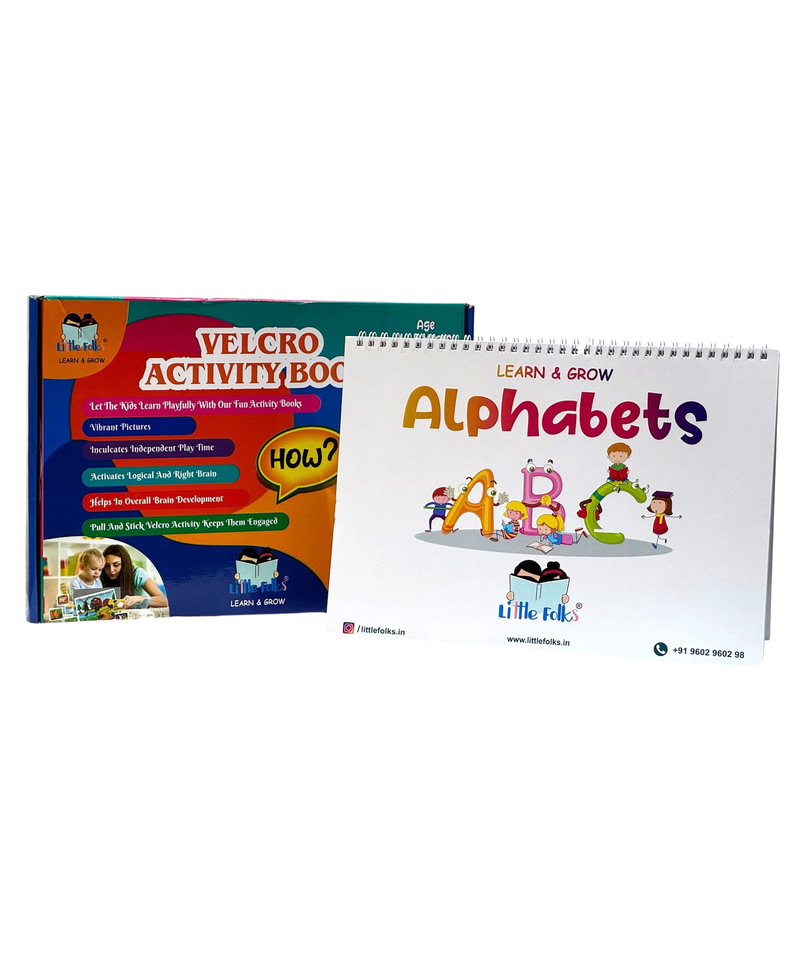 Alphabets Book|Pull N Stick Velcro |Phonics Book Activity|English,10 pages -80+ reusable stickers|montessori Toy|Play N learn letters,objects|Educational Book|Age 1-5 years - English-image-21