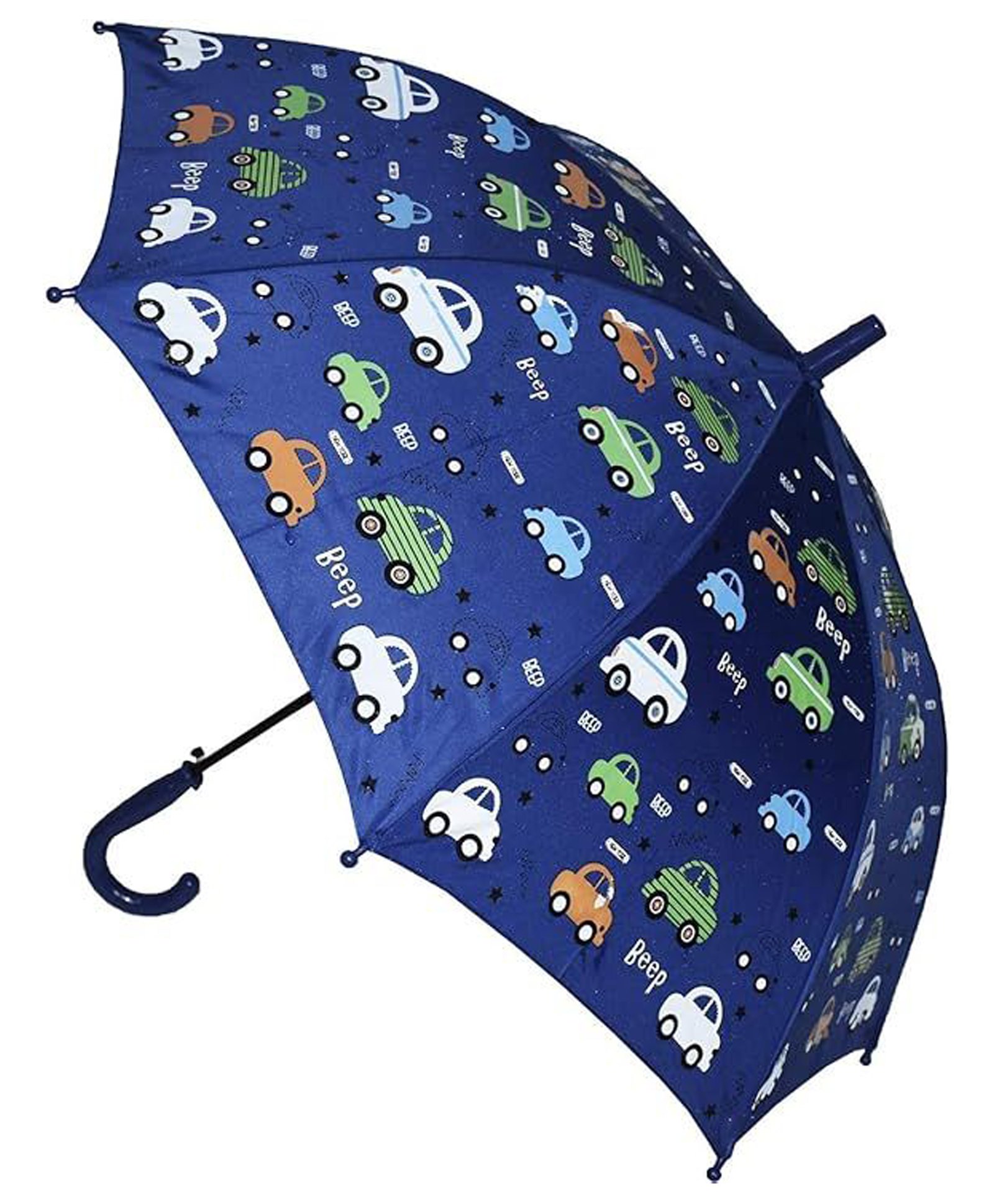 CHAATEWALA Cars Designed Colour Changing Magical Umbrella - Blue-picture-27