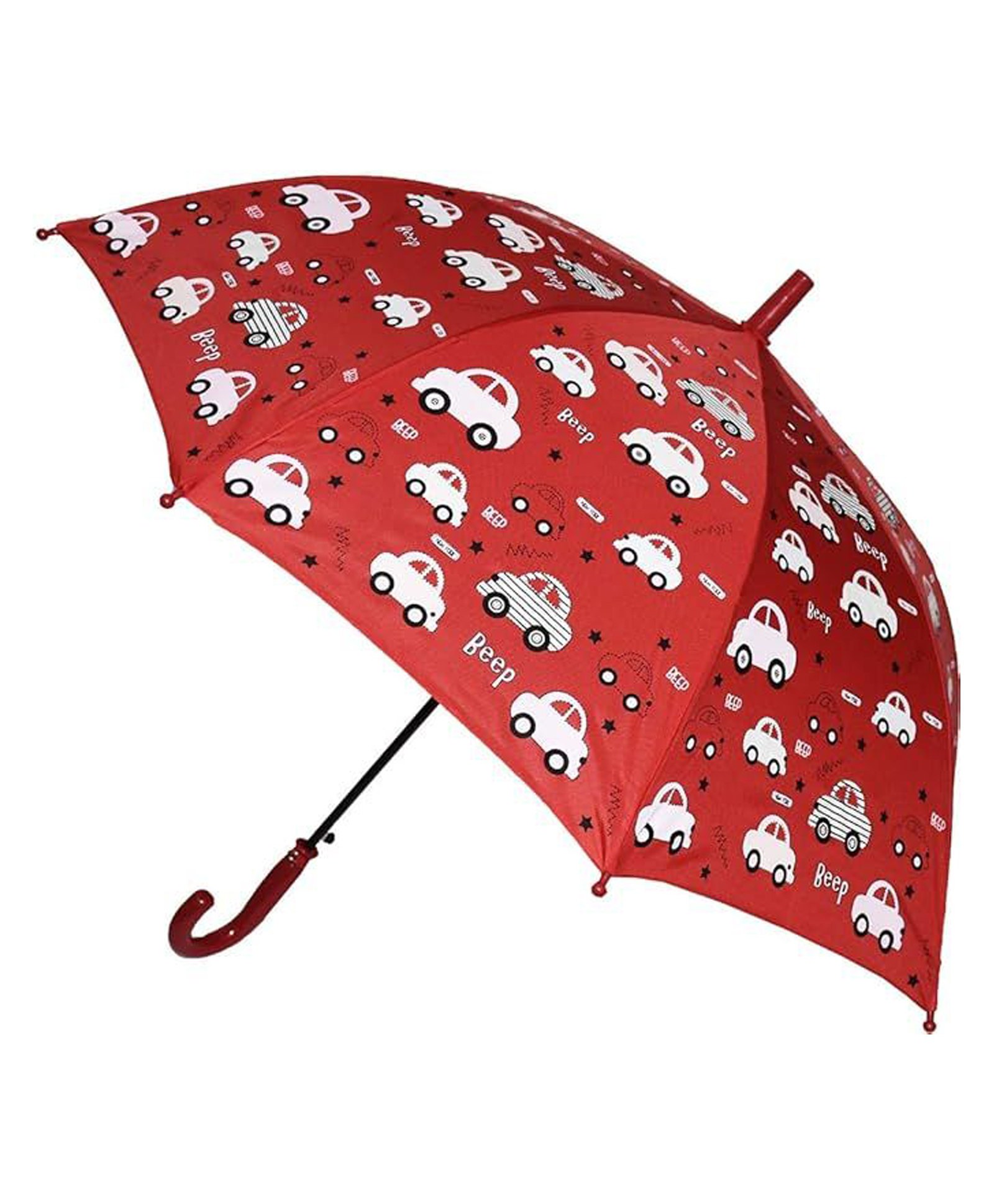 CHAATEWALA Cars Designed Colour Changing Magical Umbrella - Red-picture-21