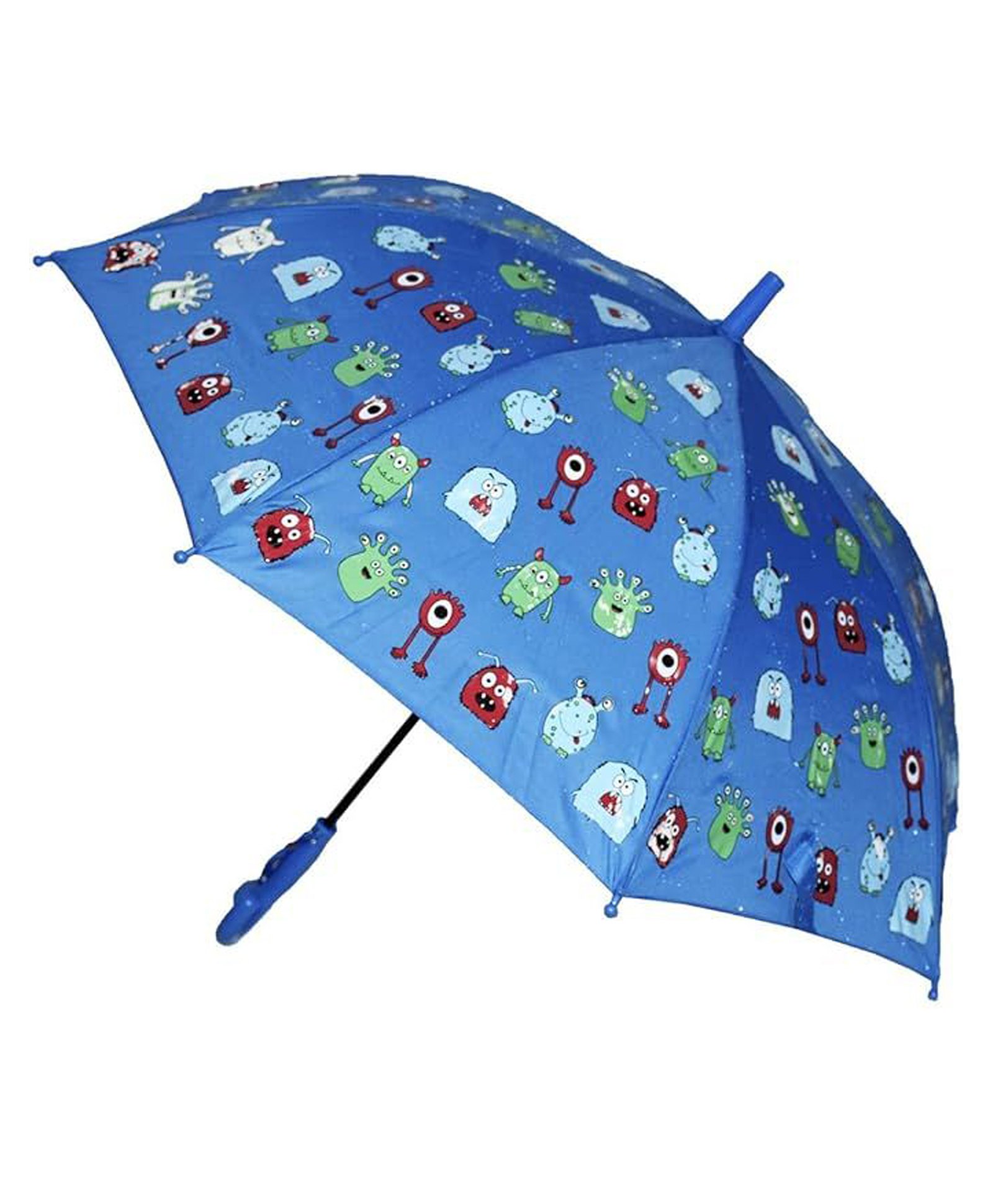 CHAATEWALA Monsters Designed Colour Changing Magical Umbrella - Blue-picture-26