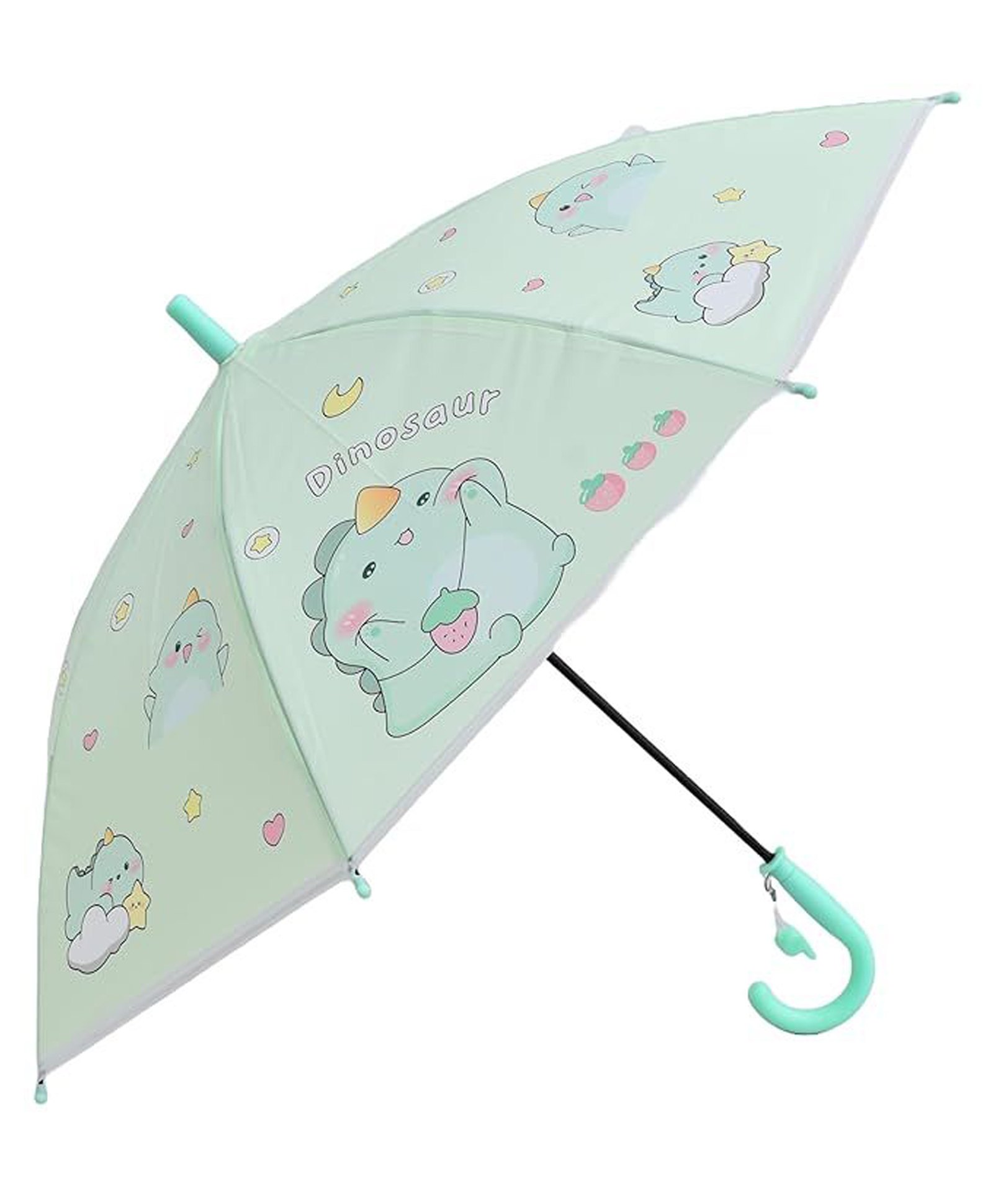 CHAATEWALA Dinosaur Printed Umbrella - Green-picture-0