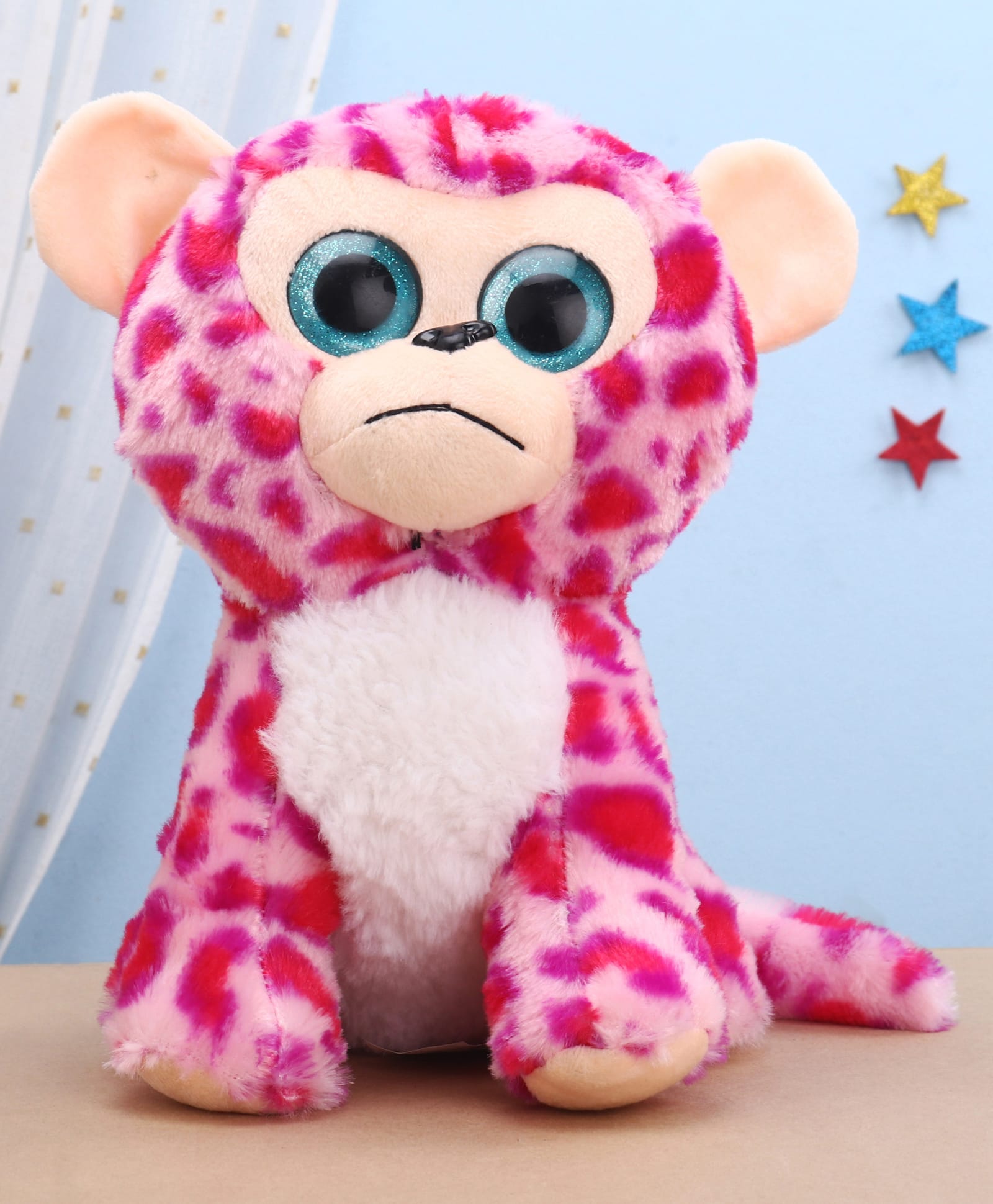 Toytales Little Monkey Pink - Height 21 Cm-image-9