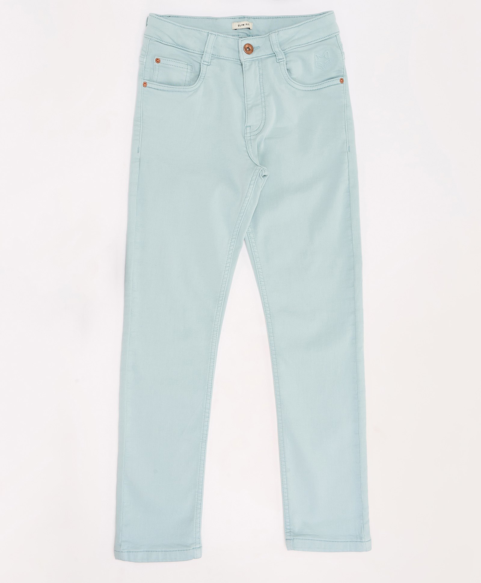 Pantaloons Junior Solid Jeans - Angel Blue-picture-18