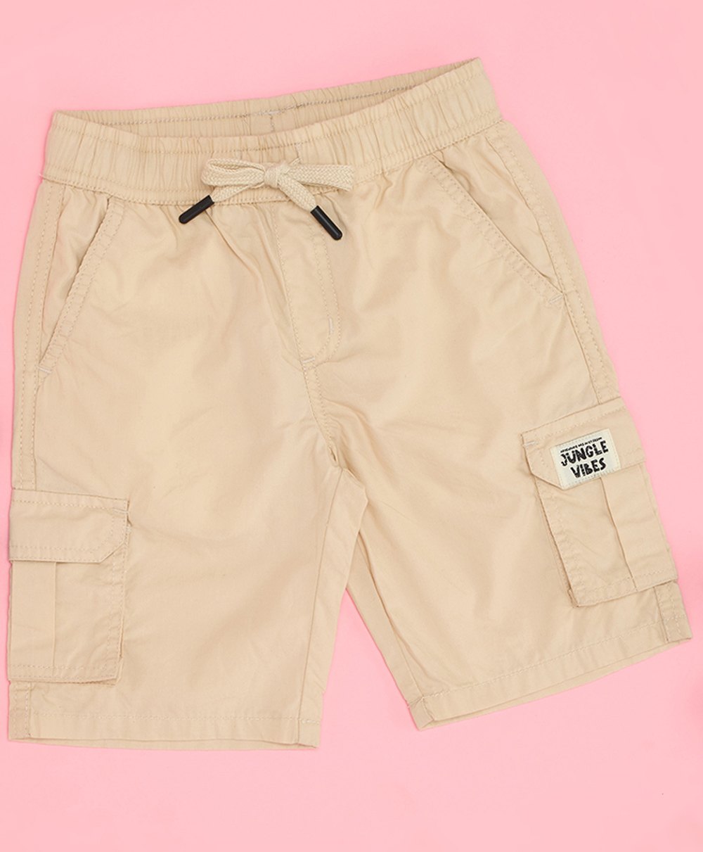 Pantaloons Junior Leaves Printed Shorts - Solitary Star-image-10