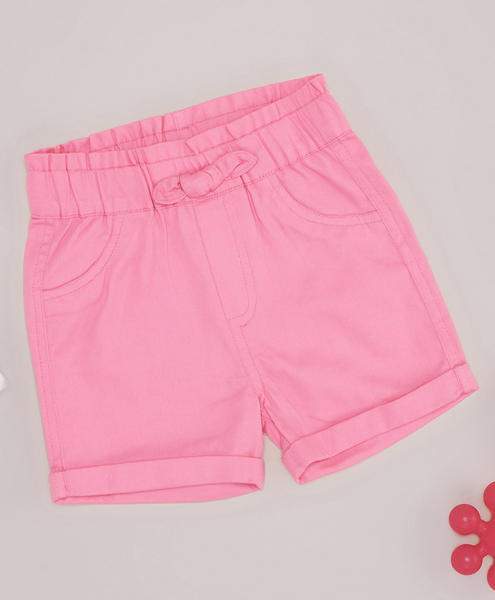 Pantaloons Baby Solid Shorts - Sachet Pink-picture-22