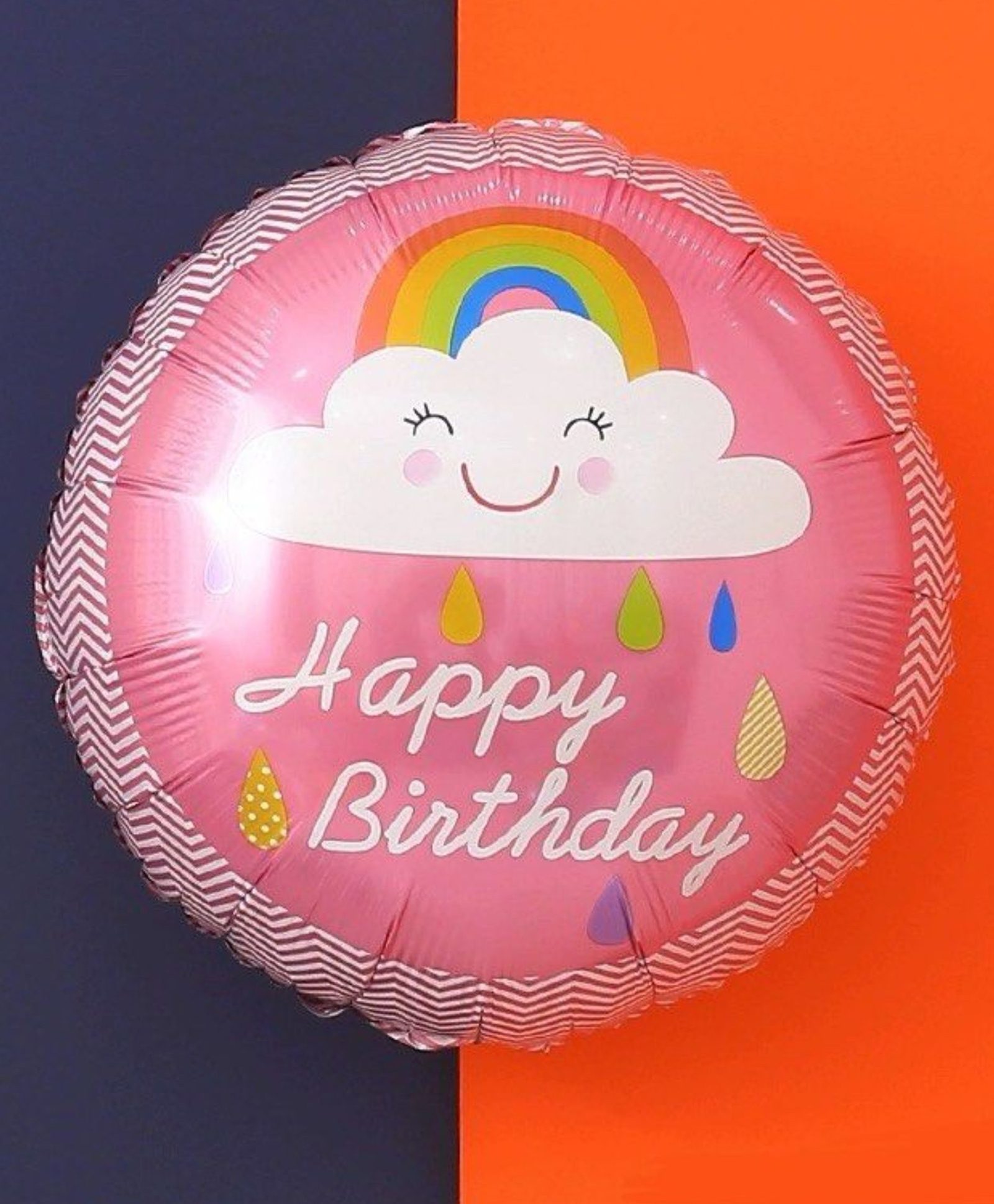 Birthday Popper Pink Happy Birthday Foil Balloons (Set of 2)Make Every Birthday Sparkle with Pink Elegance-picture-11