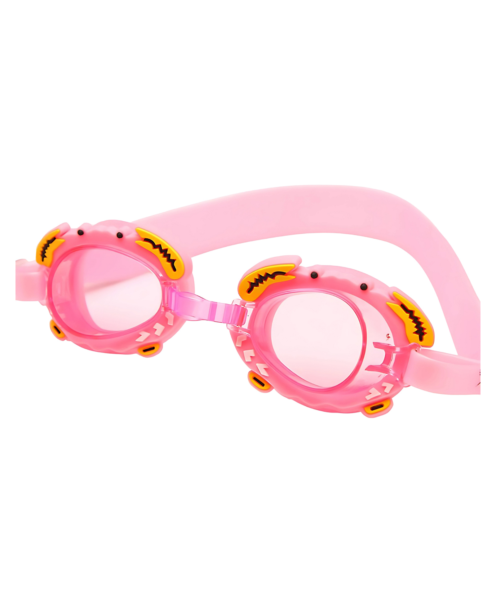 KARBD Swimming Goggles Crab Cartoon Design Universal Size for Kids - Pink-picture-17