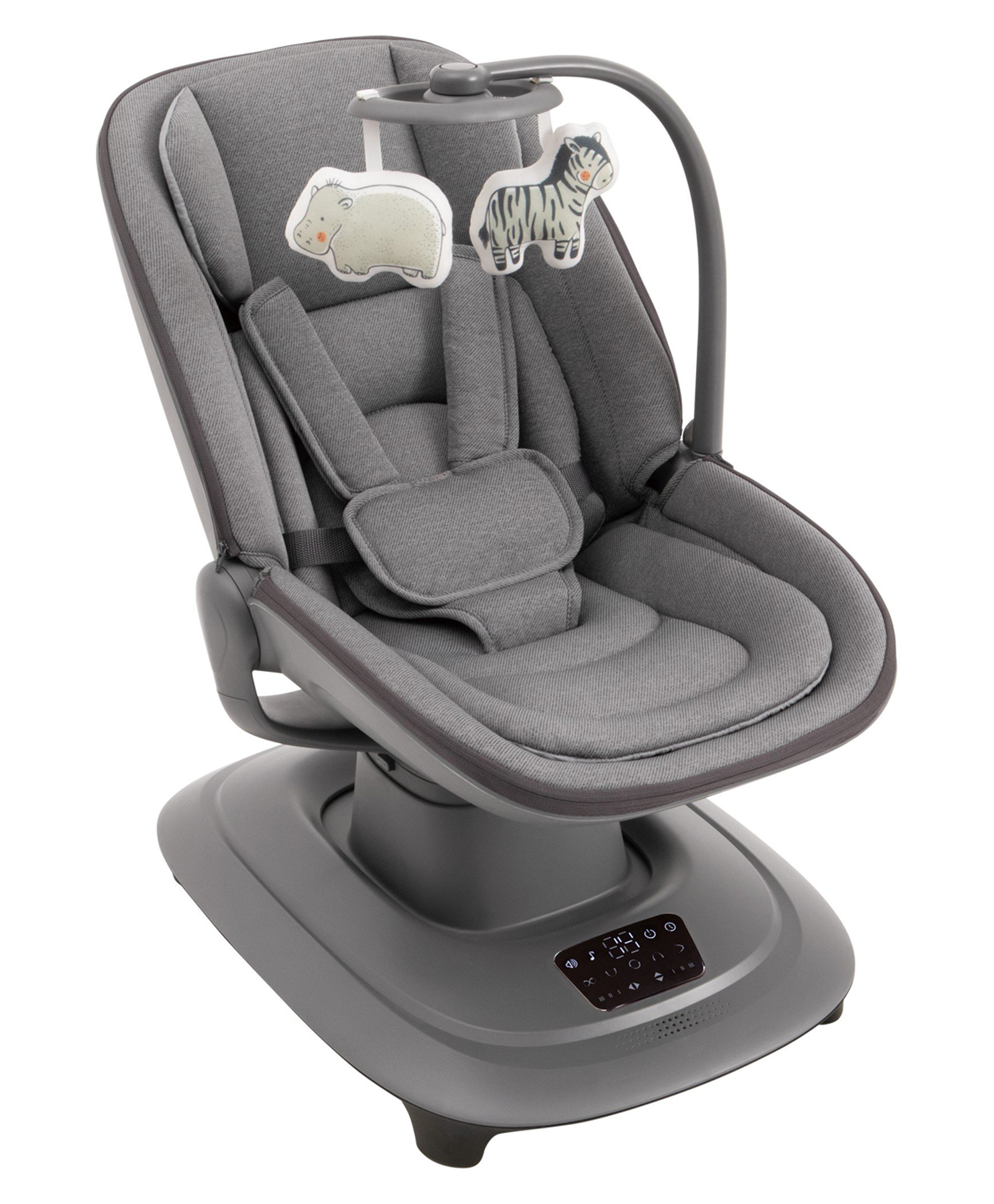 Mastela Deluxt Multi-Motion Baby Cradle - Dark Grey-image-16