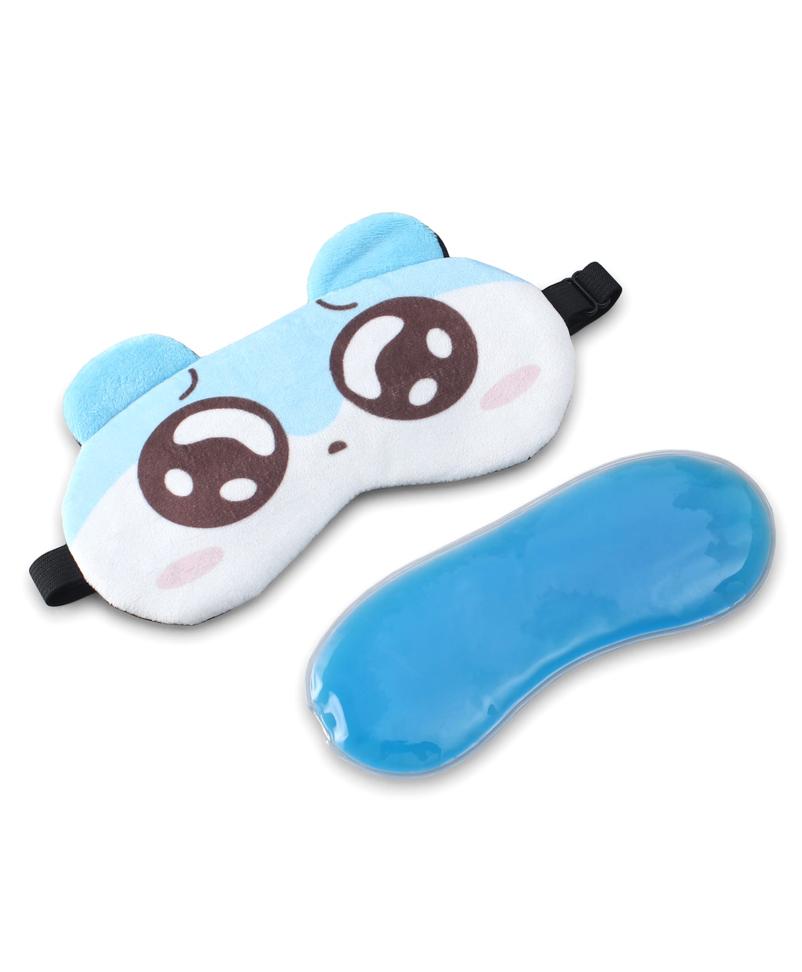 Dreamy Eye Eye Mask with Adjustable Strap - Light Blue-image-4