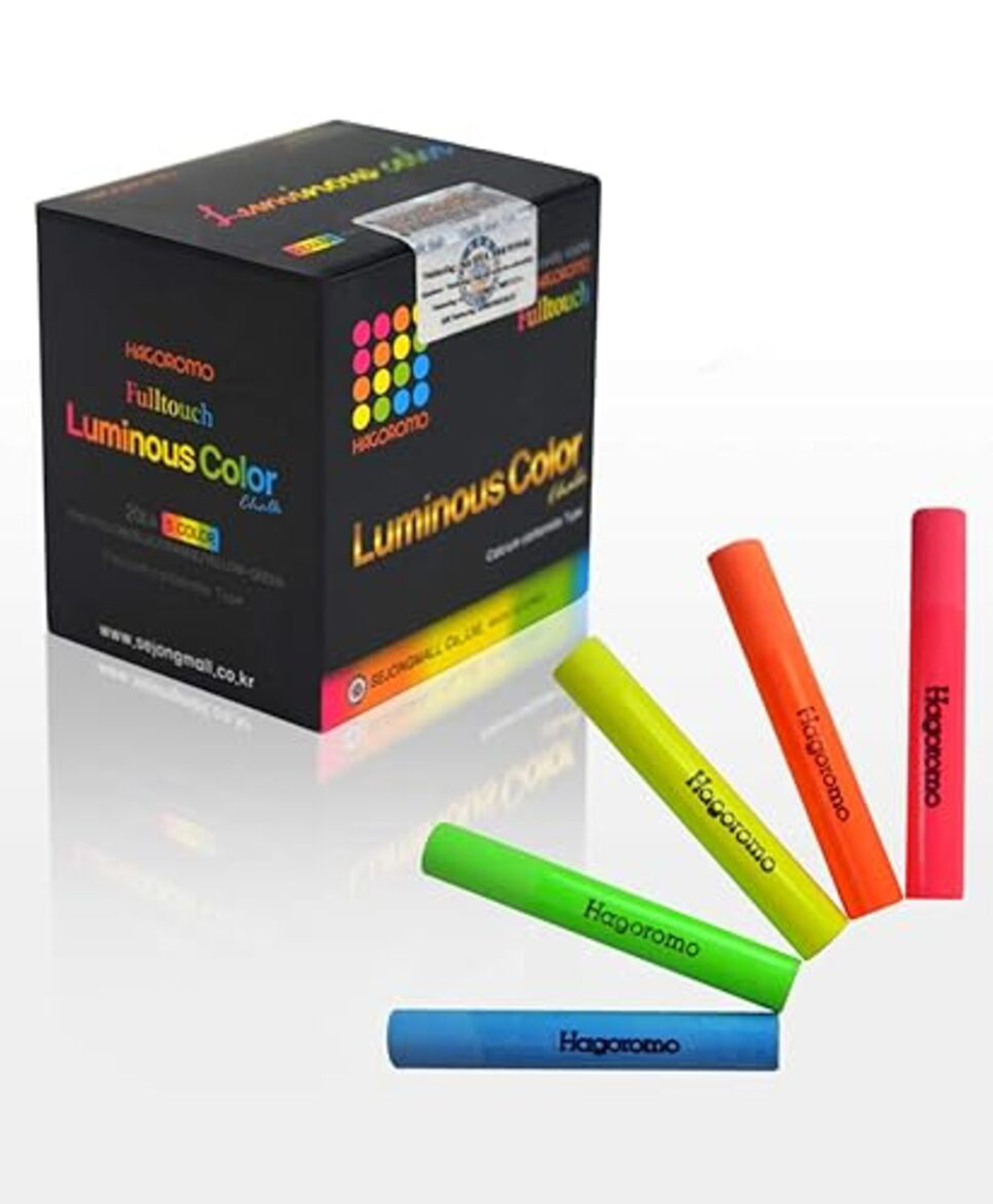 HAGOROMO Fulltouch Luminous Chalk 5 colours Set of 20-image-35