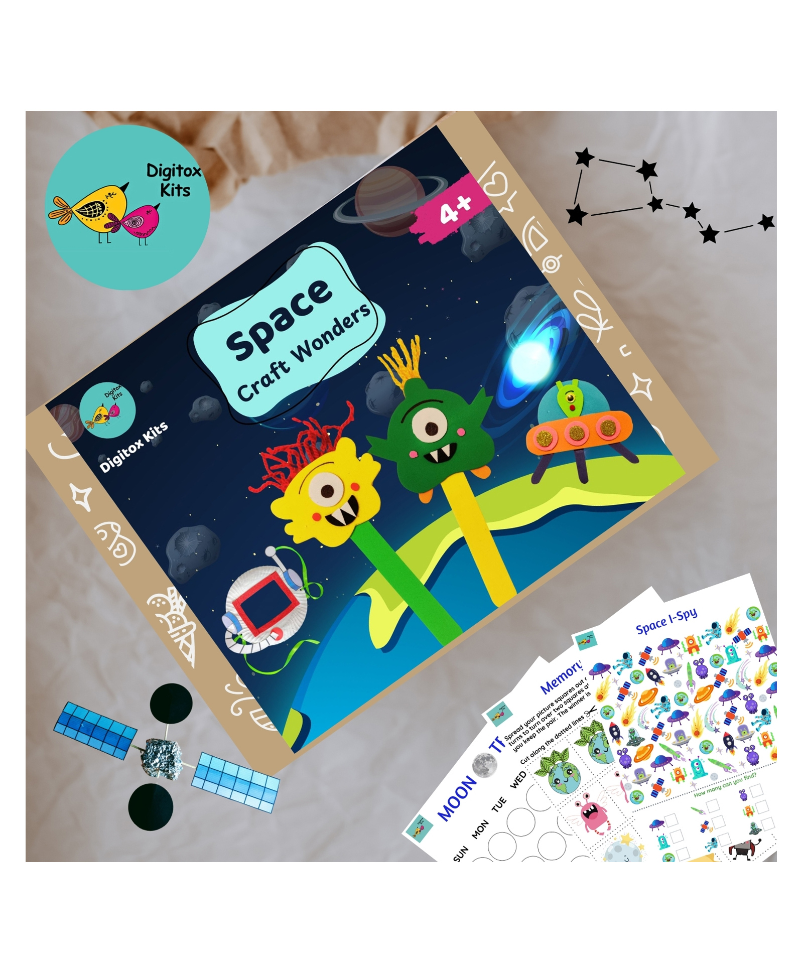 Digitox Kits Space Craft Wonders - Multicolor-image-35