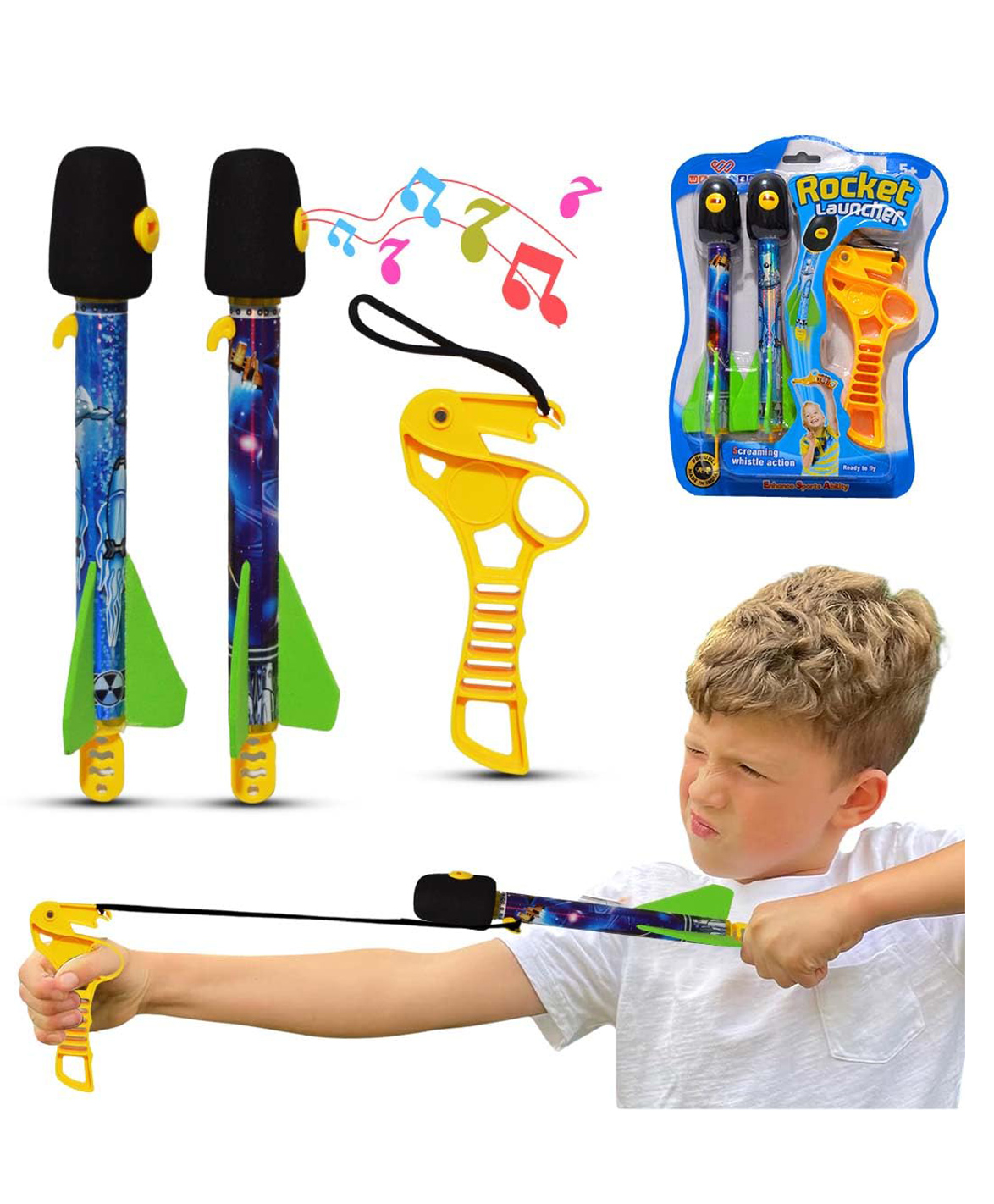 Wembley Toys Sling Rocket Target Game - Multicolor-image-28
