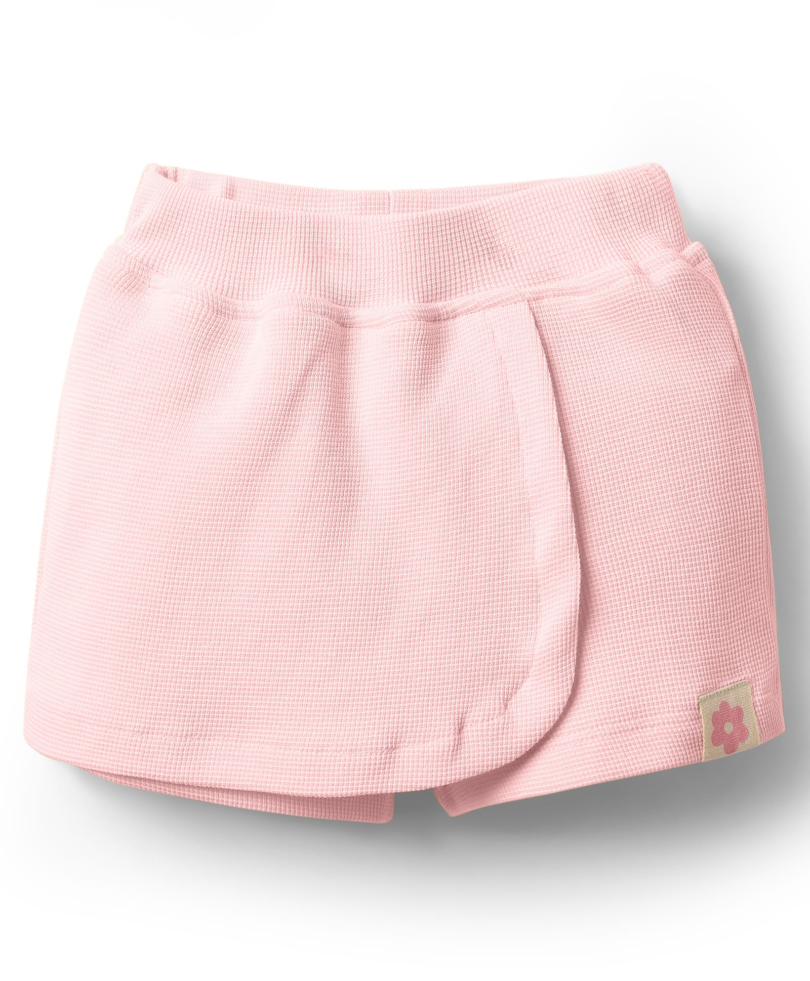 Little Kangaroos Cotton Woven Knee Length Shorts With Cactus Patch - Pink-image-17