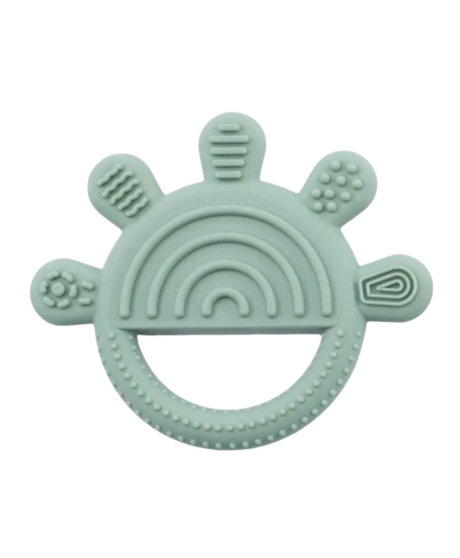 Adore Tusk Pro Silicon Teether - Hi 5 Theme- Green-picture-20