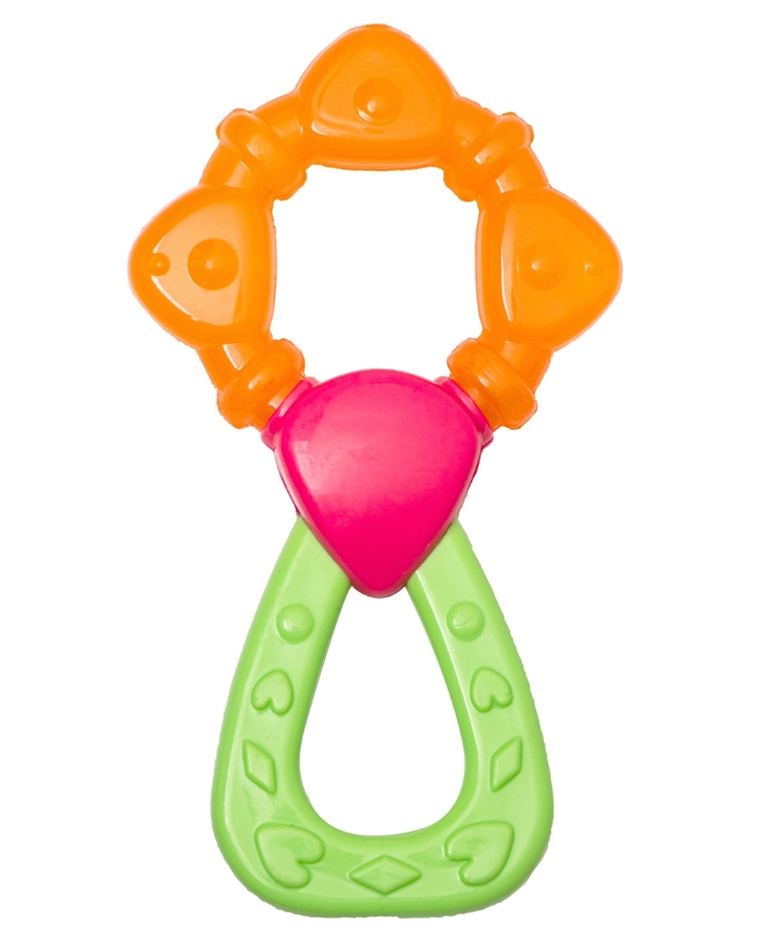 Adore Luscious 2 in 1 Water Teether- Flower Orange-picture-24