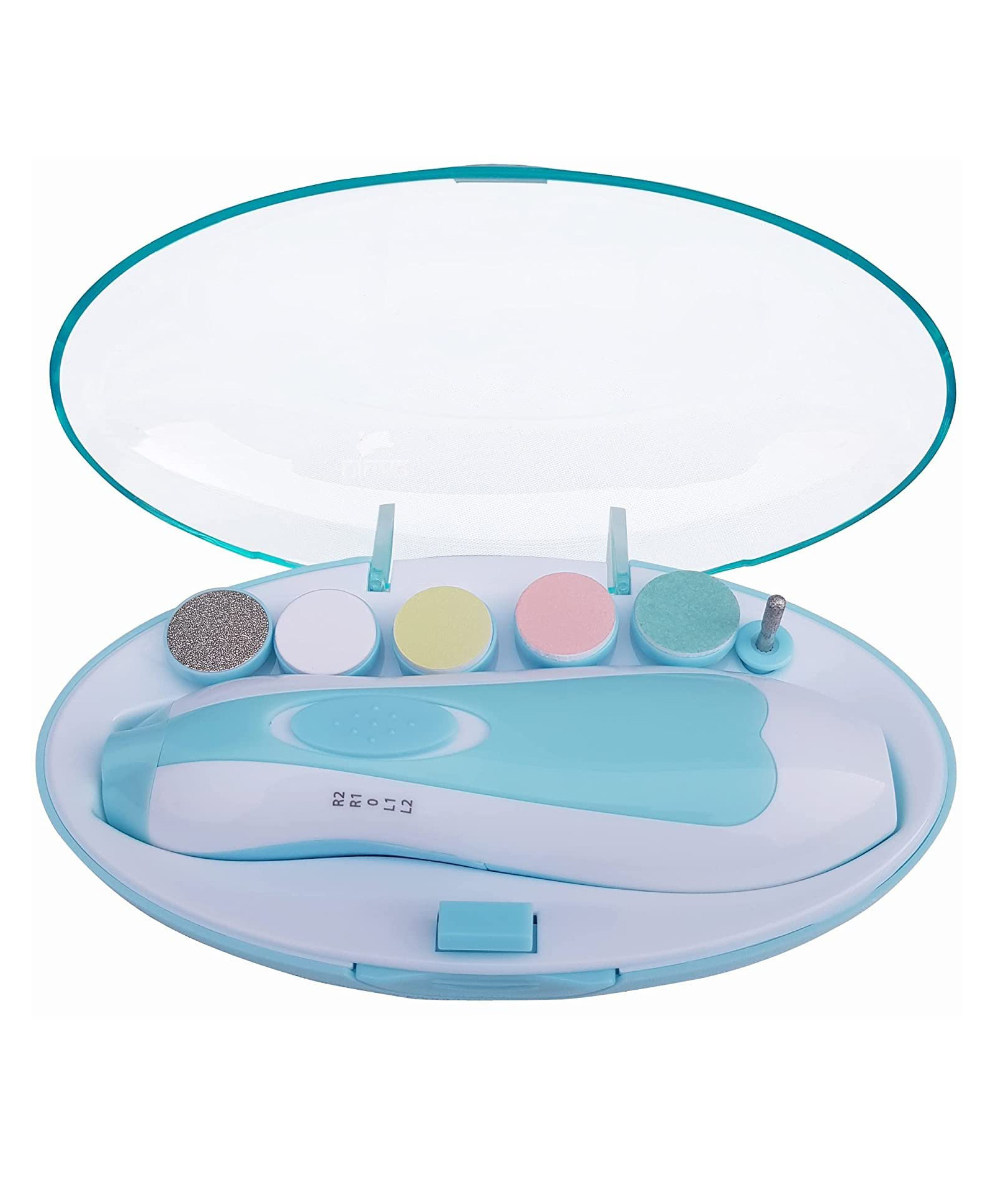 INPOUT Baby Nail Clippers with Light and 6 Grinding Pads for Newborn Infant Toddler -Multi Color-picture-25