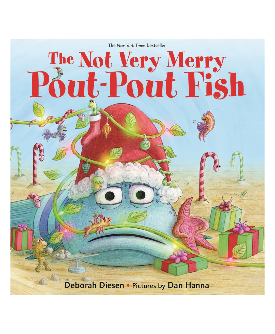 Not Very Merry Pout-Pout Fish Board Book By Deborah Diesen - English-image-44