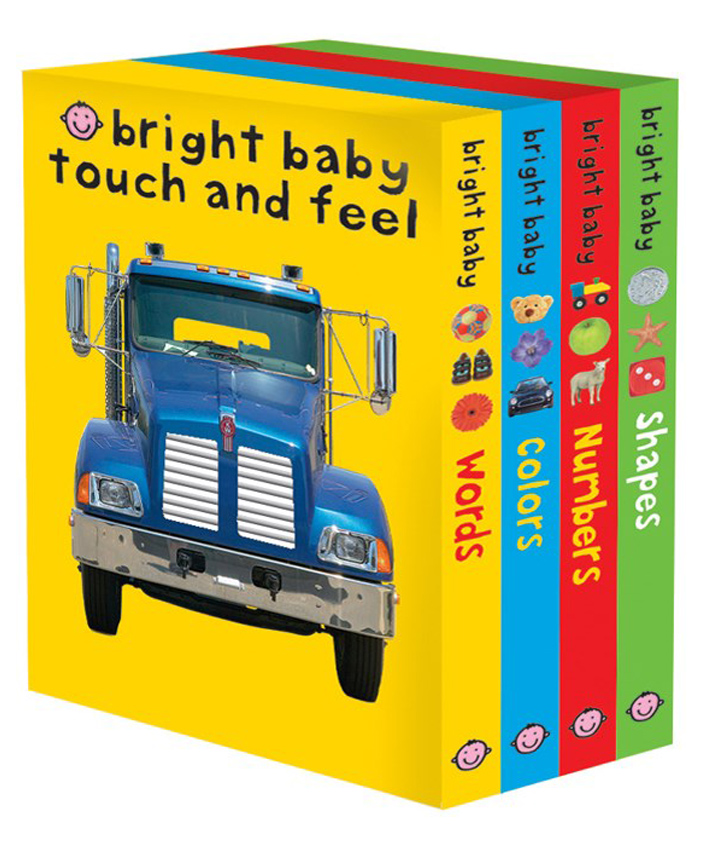 pan macmillan india Bright Baby Touch and Feel: Words Colors Numbers & Shapes Set of 4 by Roger Priddy - English-picture-28