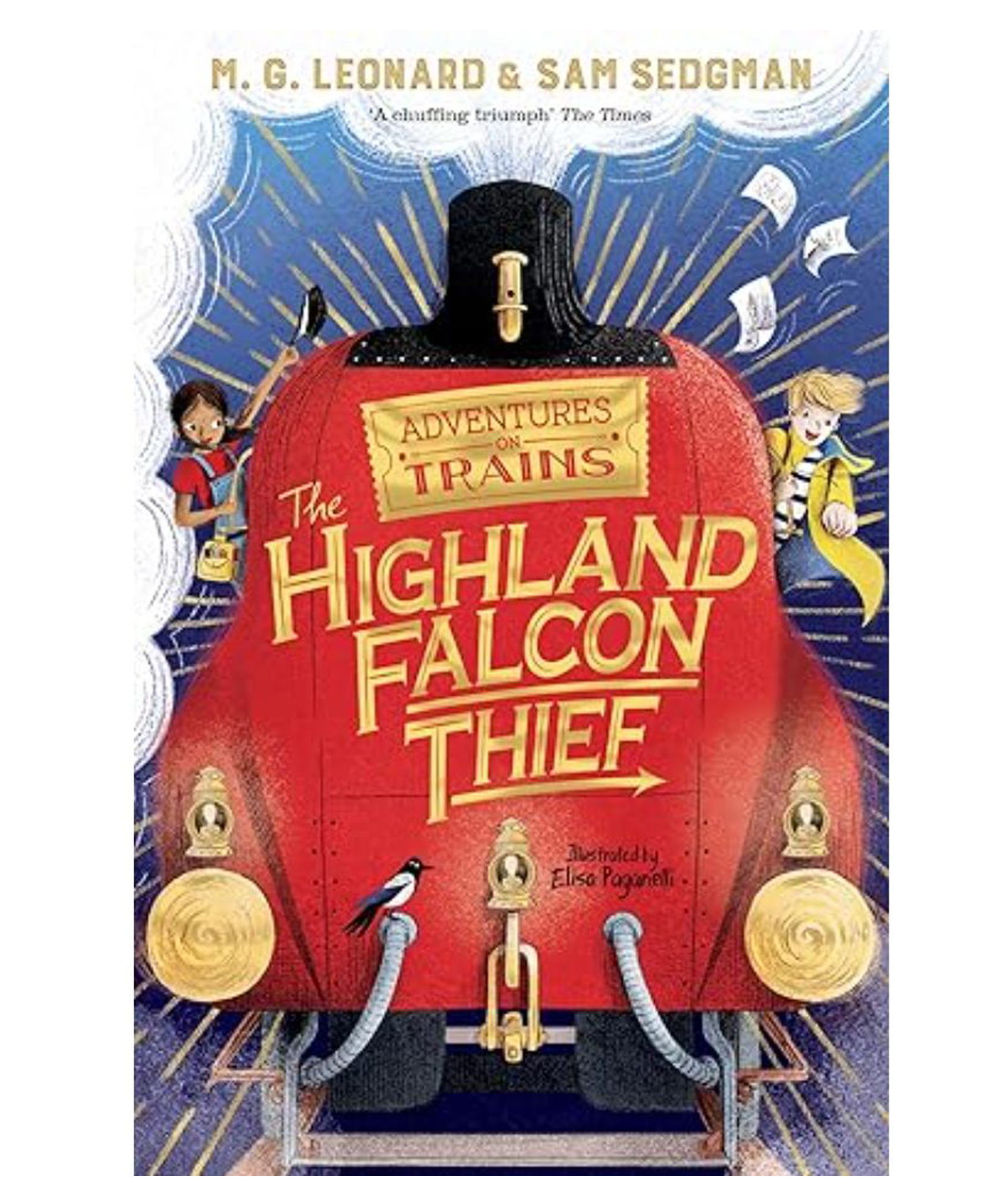 The Highland Falcon Thief Story Book By MG Leonard - English-image-9