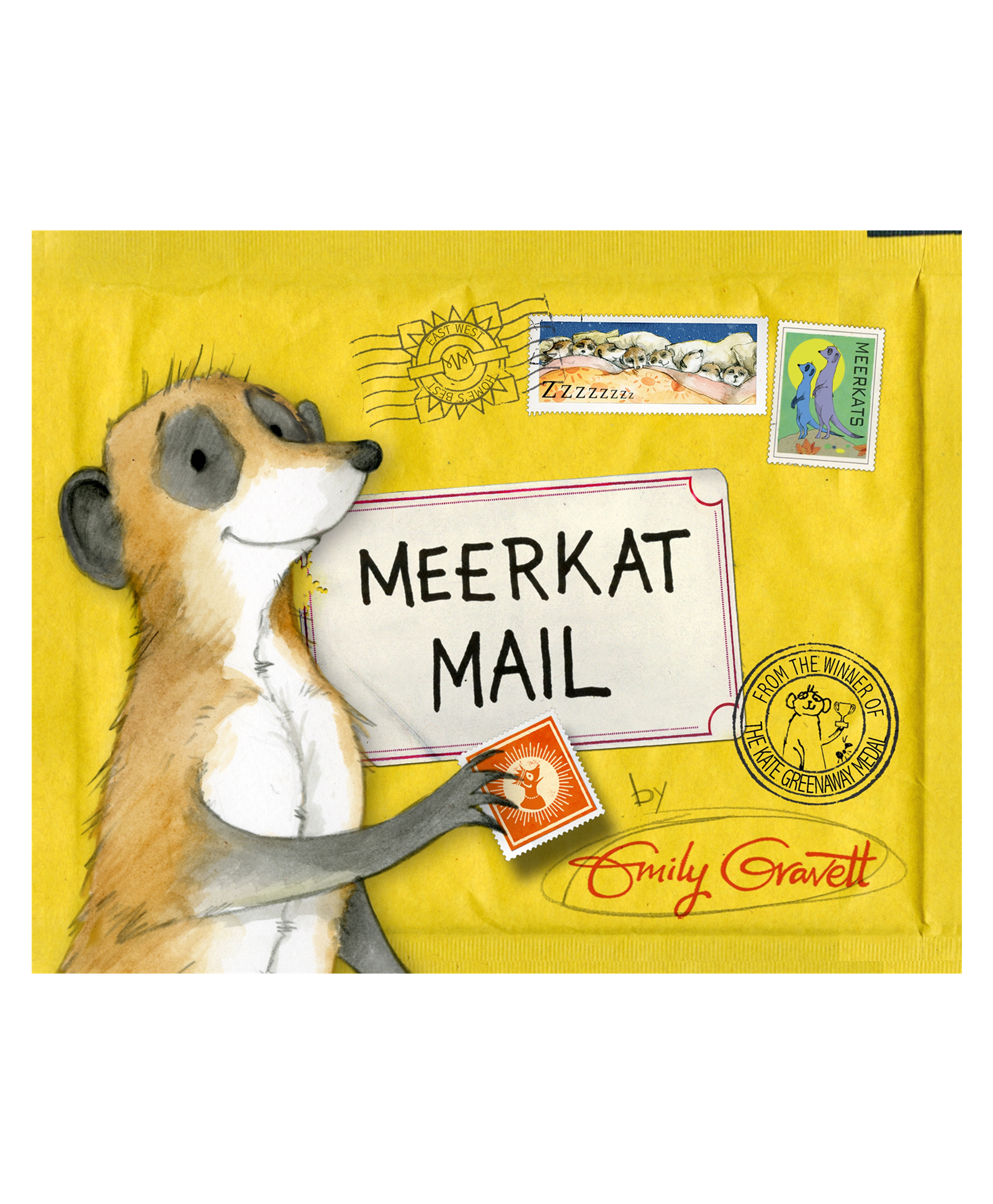 Meerkat Mail Story Book By Emily Gravett - English-image-23