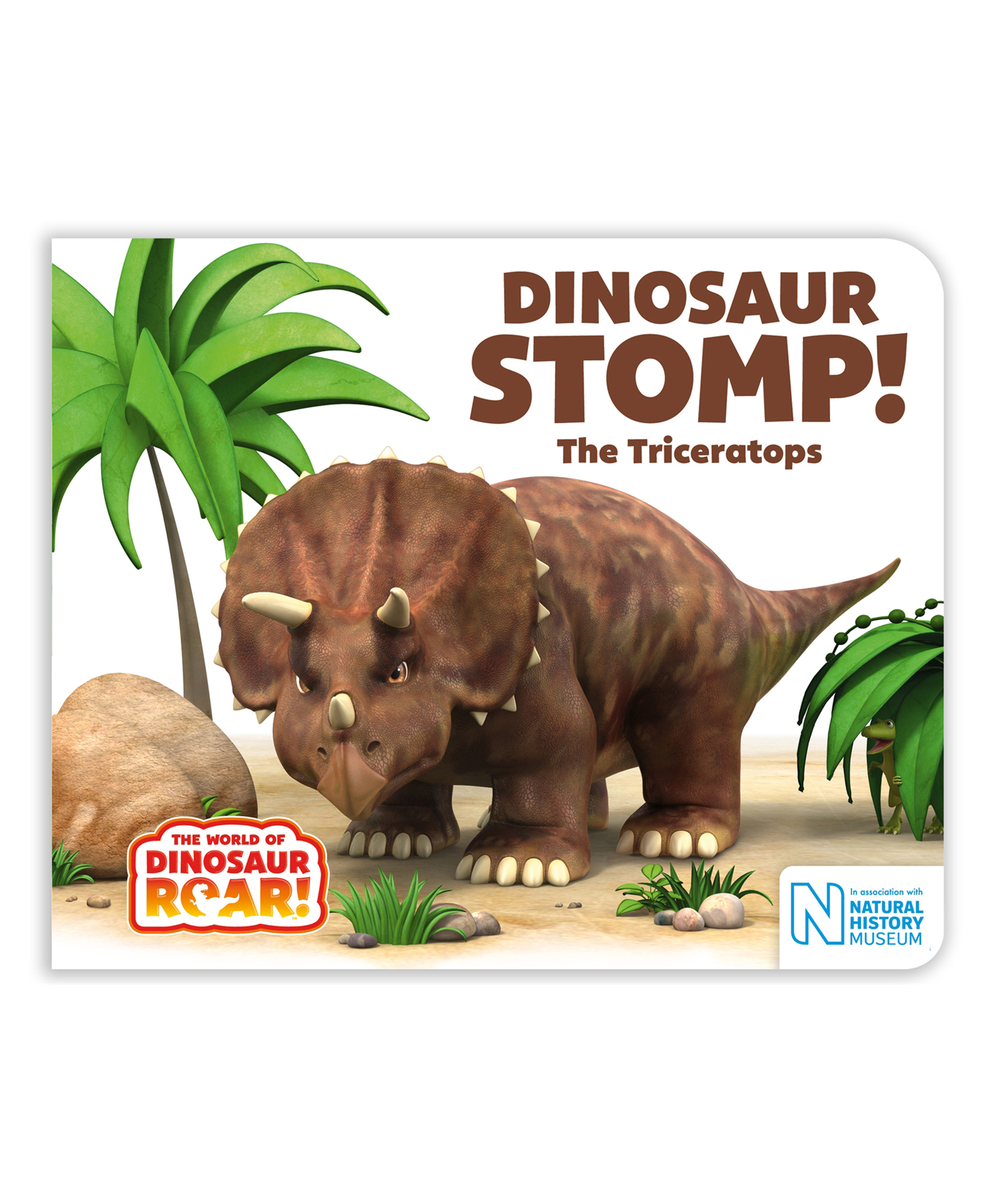 Dinosaur Stomp! The Triceratops Board Book By Peter Curtis - English-image-23