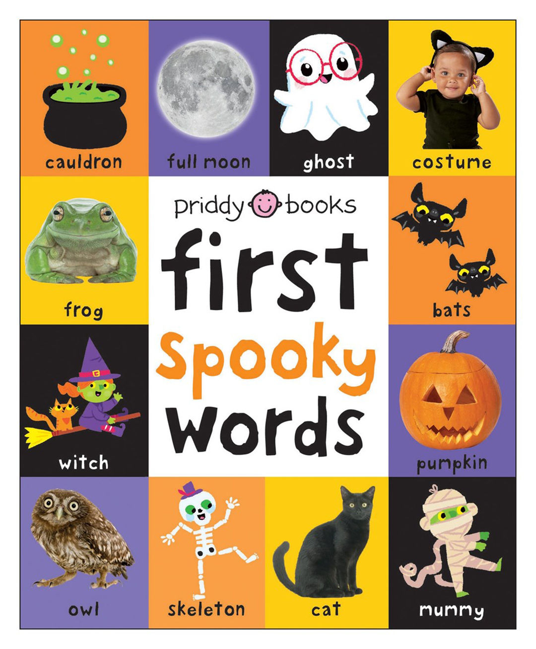 First 100 Padded: First Spooky Words Board Book By Roger Priddy - English-image-19