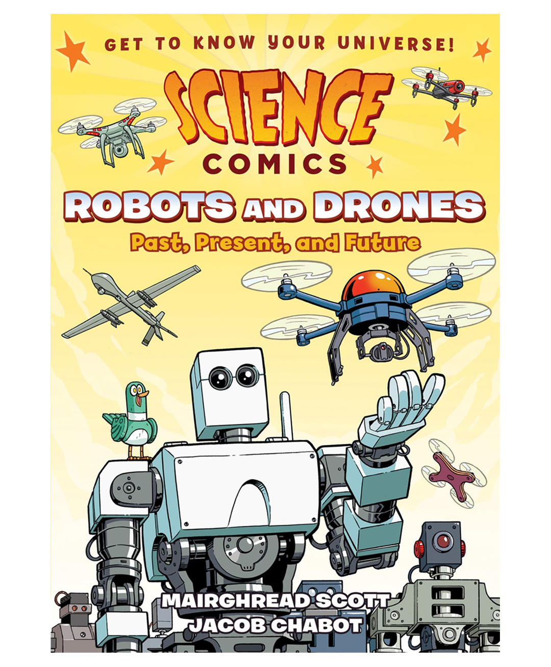 Science Comics: Robots and Drones By Mairghread Scott - English-image-38