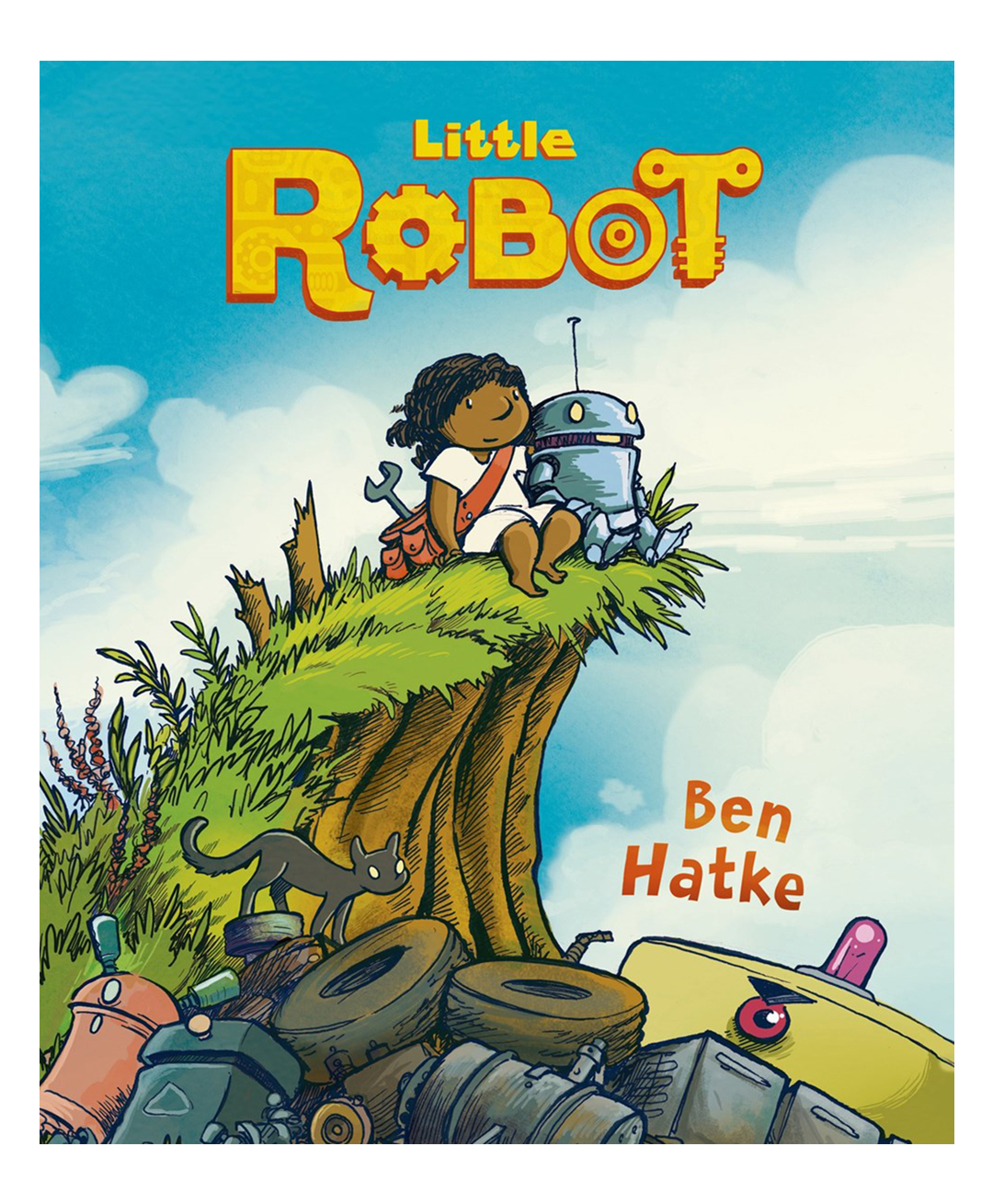 Little Robot Story Book by Ben Hatke - English-image-21
