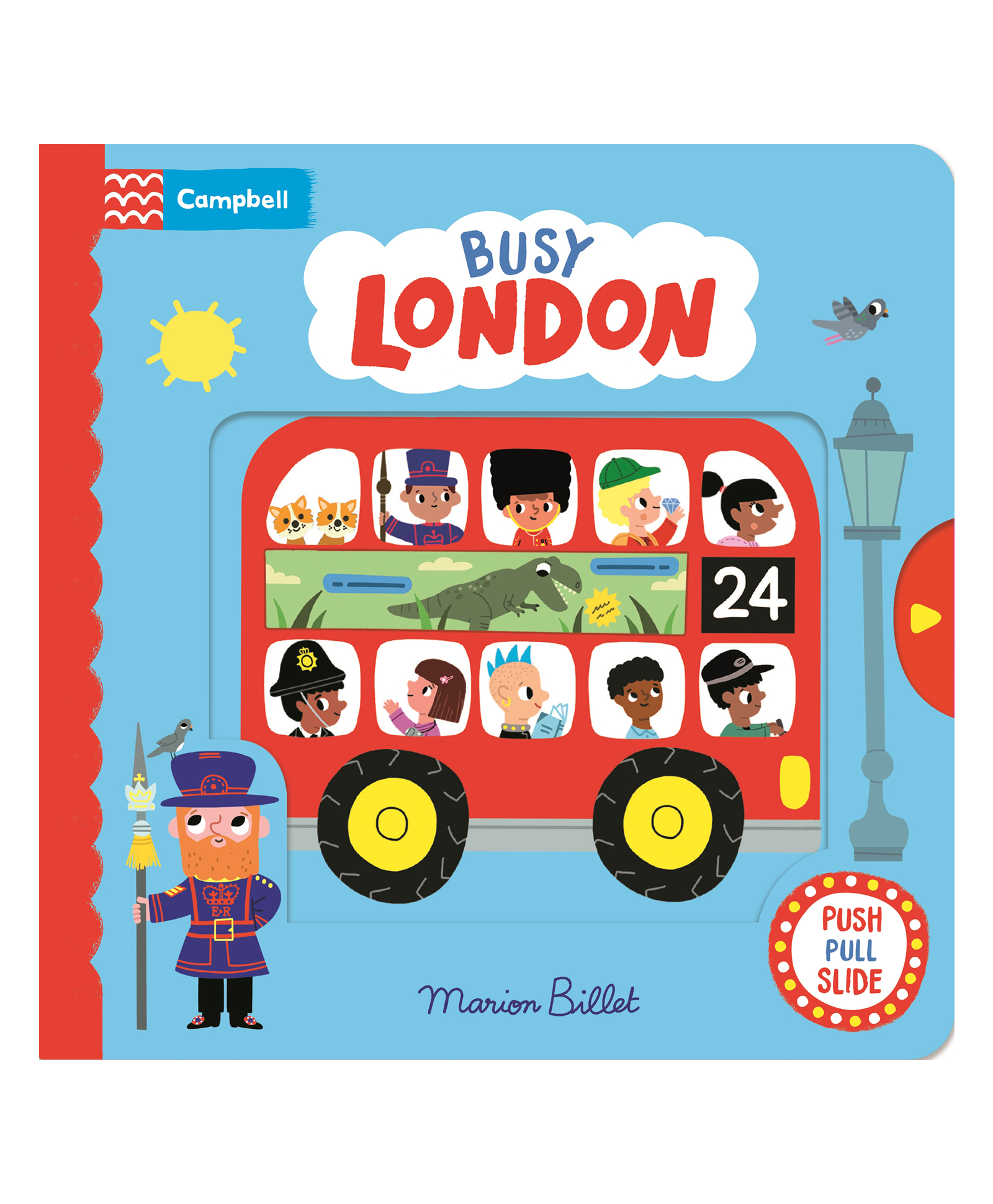 Busy London Board Book by Marion Billet - English-image-36