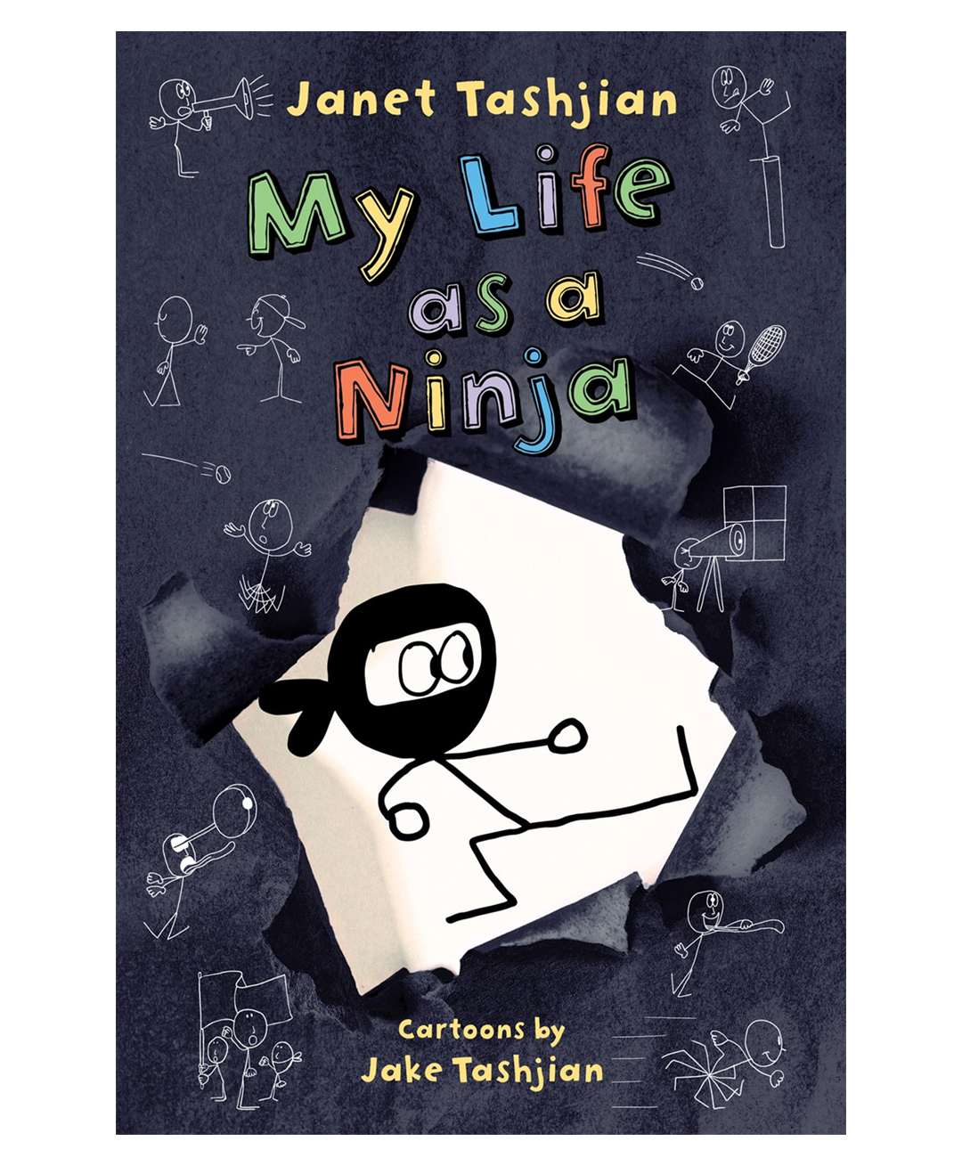 My Life as a Ninja Story Book By Janet Tashjian - English-image-39
