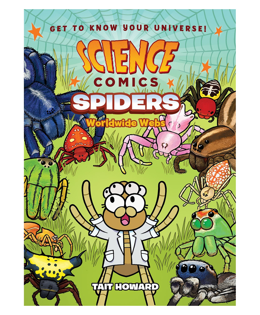 Science Comics: Spiders Story Book By Tait Howard - English-image-40
