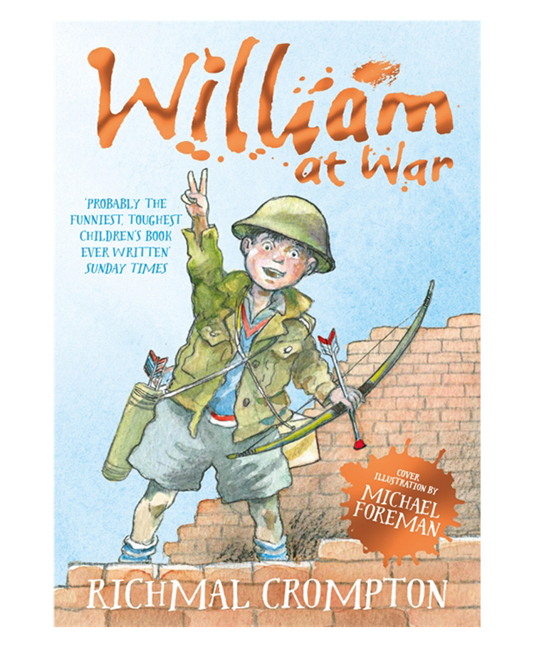 William at War Story Book by Richmal Crompton - English-image-4