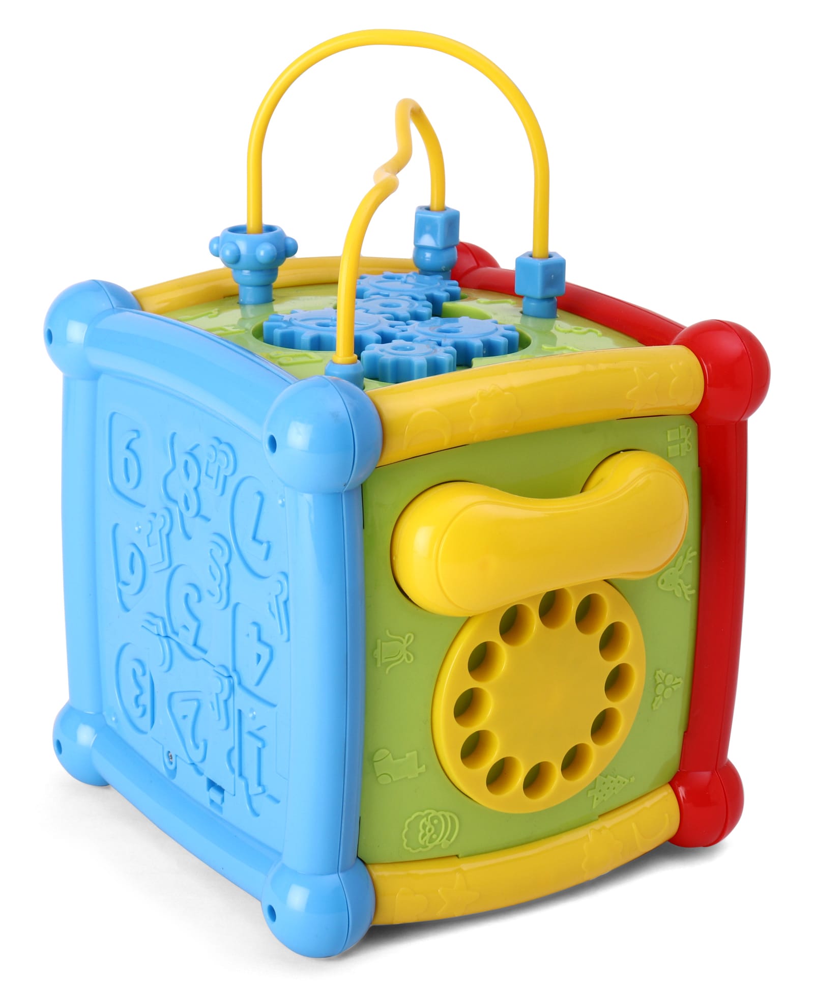 SEEDO Musical Activity Cube Toy (Color May Vary)-image-22