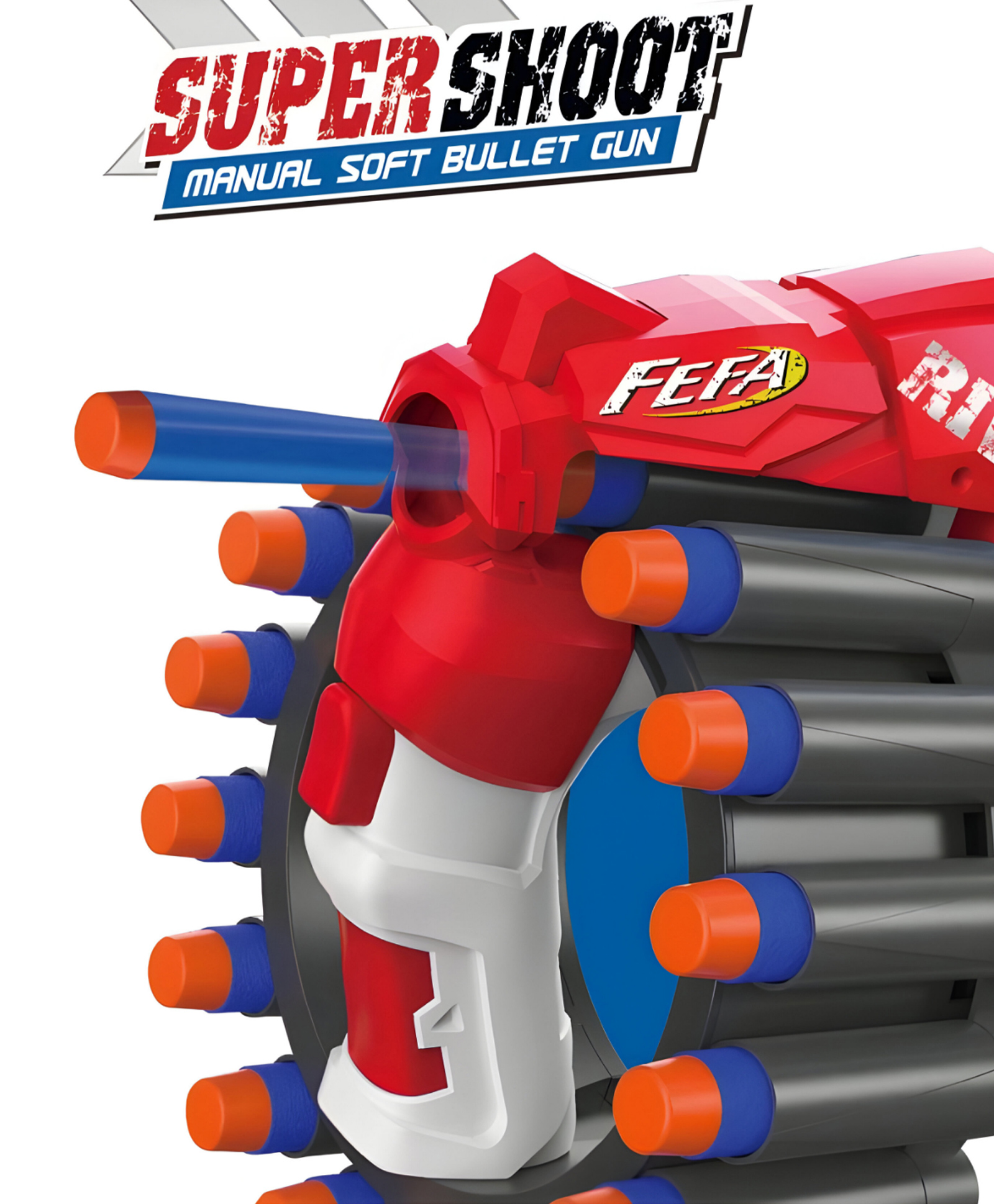 Negocio Children's Bracelet Dart Toy, Manual Foam Dart Gun, Suitable for Boys and Girls- Pack of 1- Color May Vary-image-29