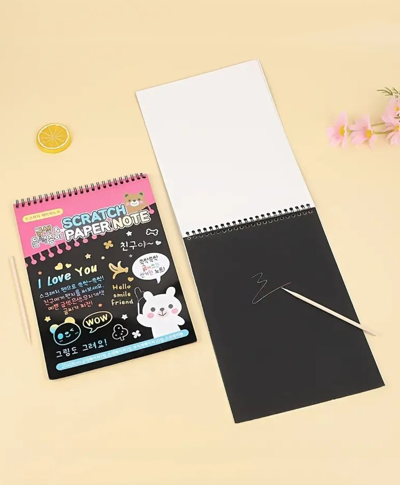 MIHAR ESSENTIALS Magic Scratch Notebook/Diary - Pack of 1-image-20