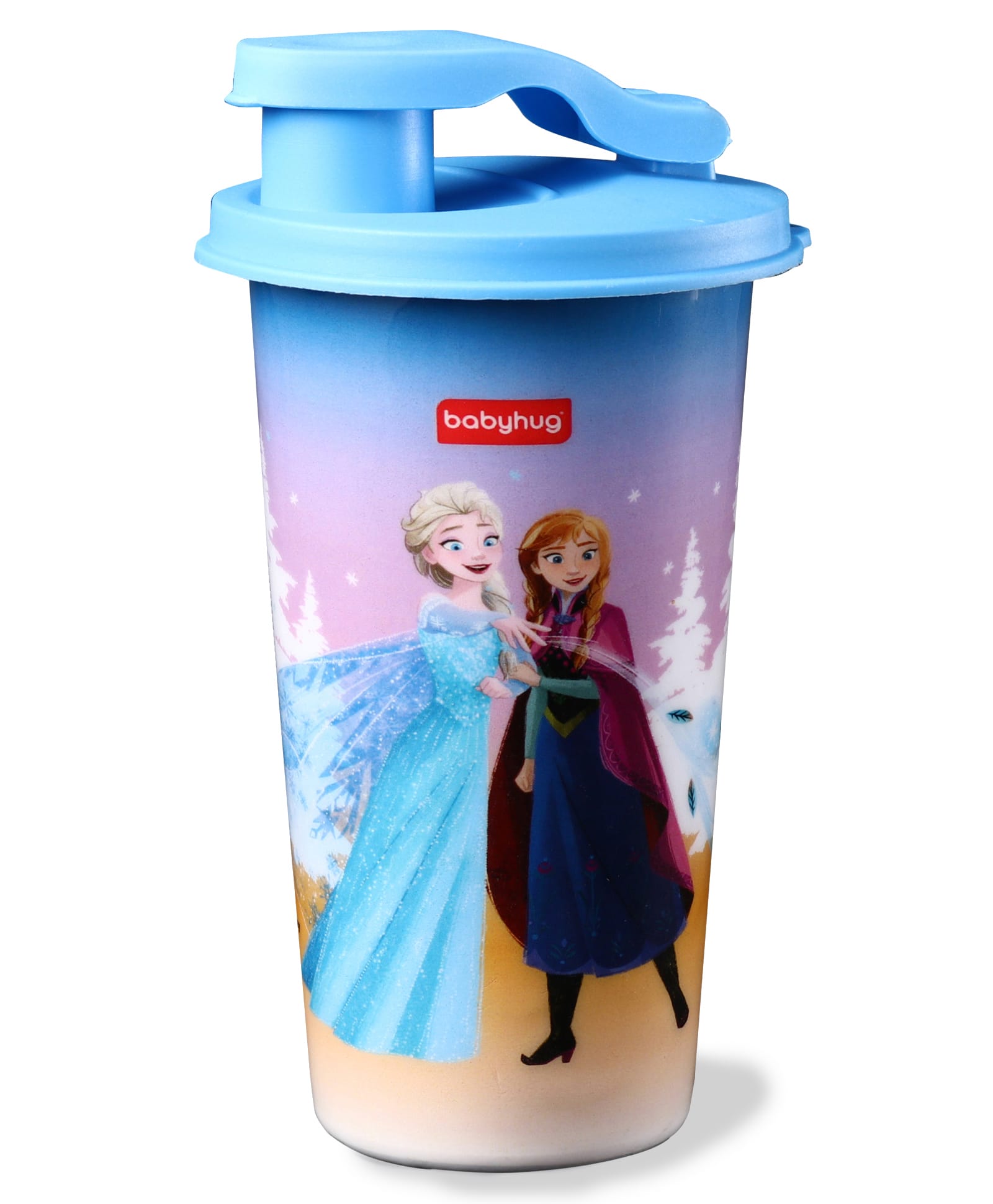 Babyhug Disney Frozen Stainless Steel Flip Flop Sipper 300ml - Blue| Spill Proof| Indoor and Outdoor| School Sipper| Hot & Cold Beverages-picture-33