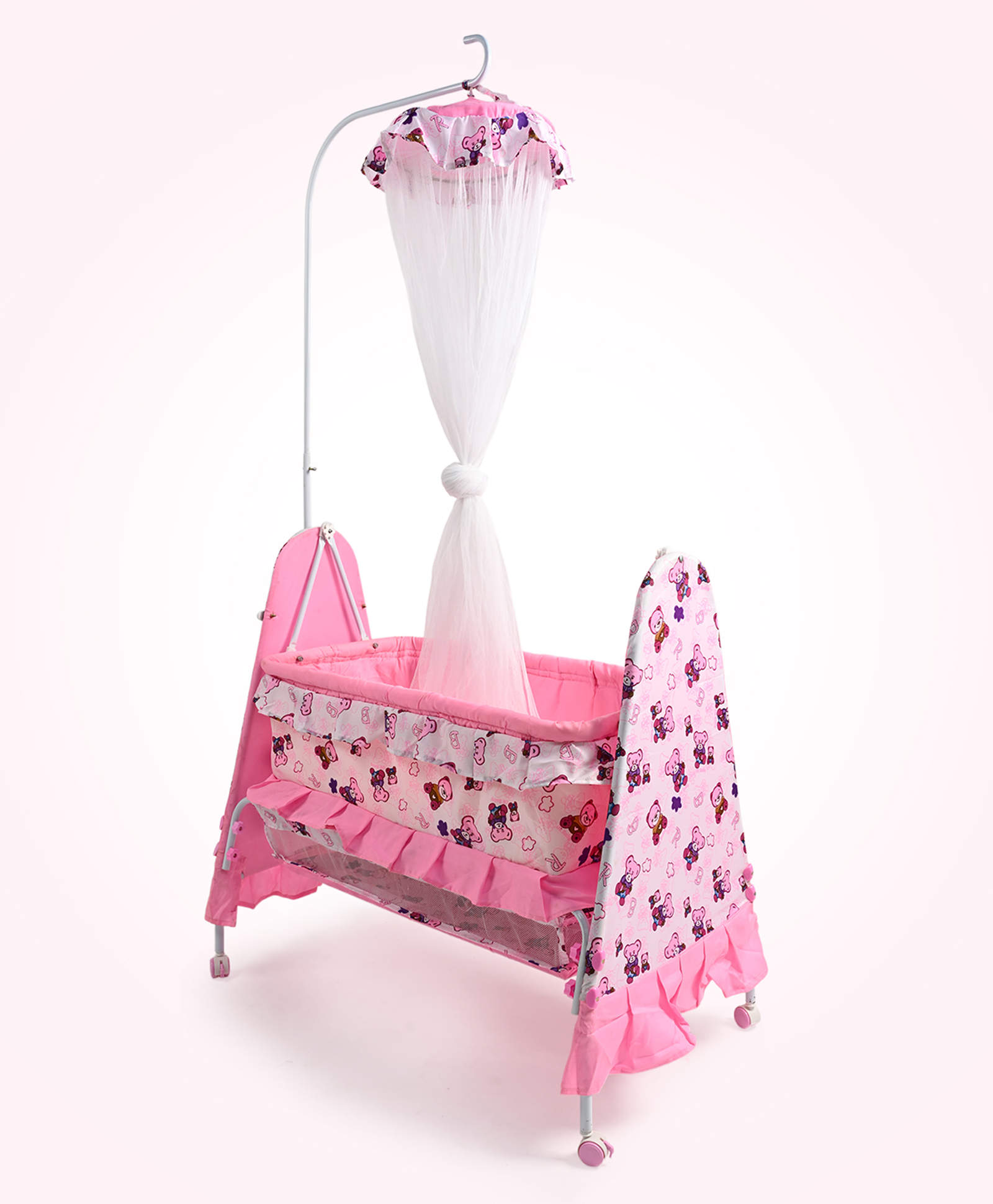 BUBBLEBABY Premium Baby Big Buddy Cradle - Pink-image-43
