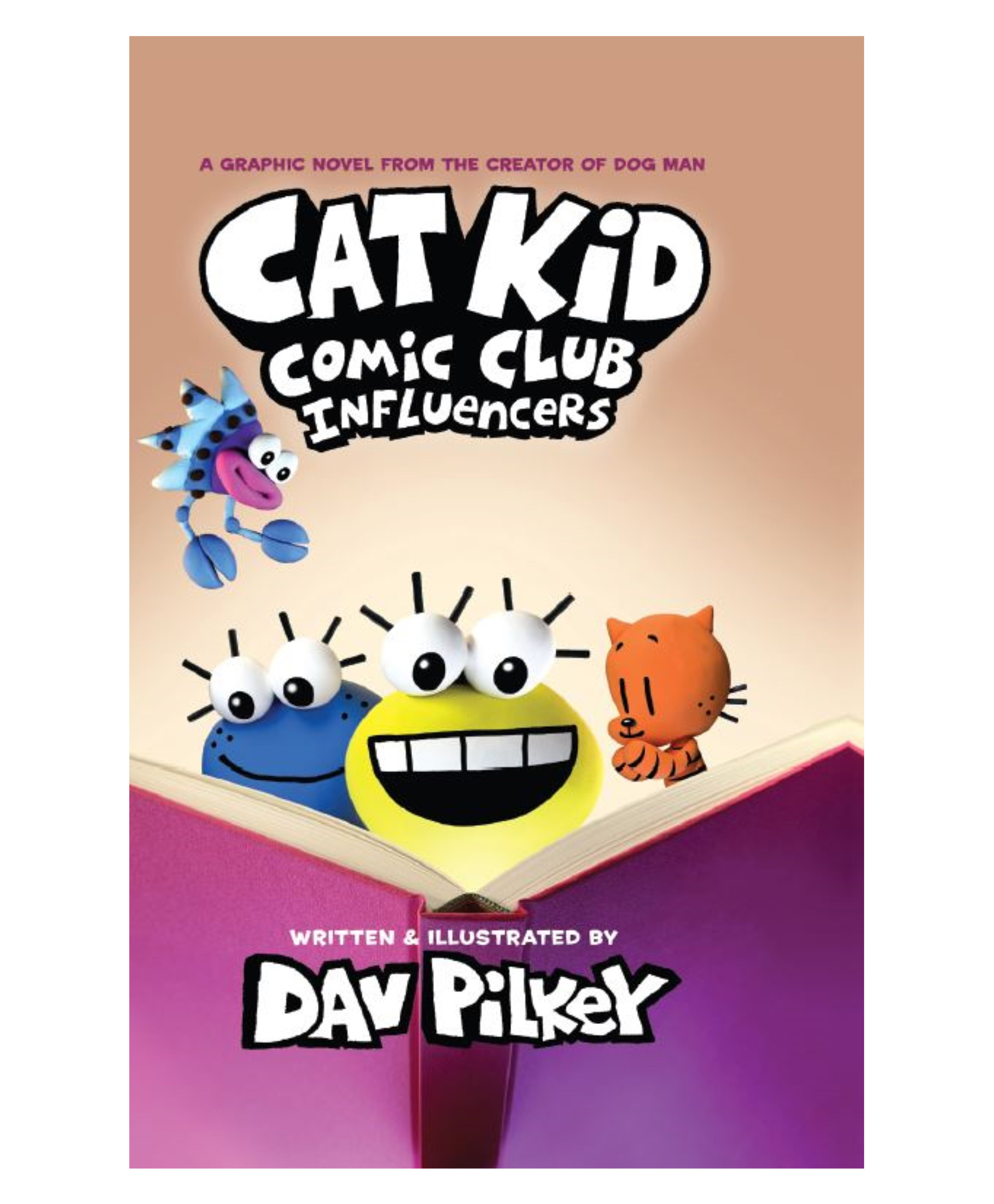 Cat Kid Comic Club 05: Influencers (A Graphic Novel) Story Book By Dav Pilkey - English-image-7