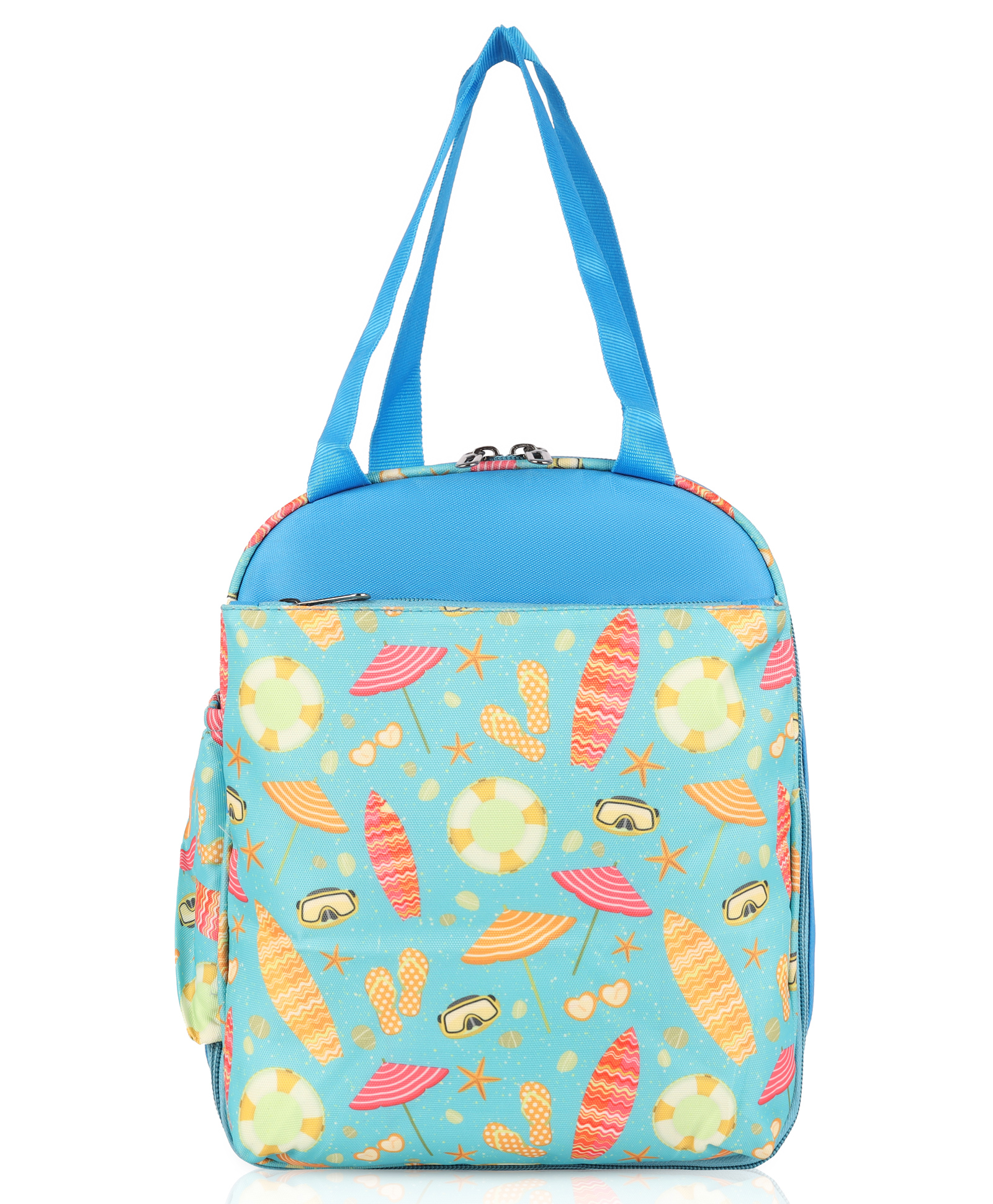 Echo Boomers Premium Beach Pint Lunch BagStylish, Lightweight, Attractive, & Durable Meal Companion and versatile bag - Sky Blue-image-22