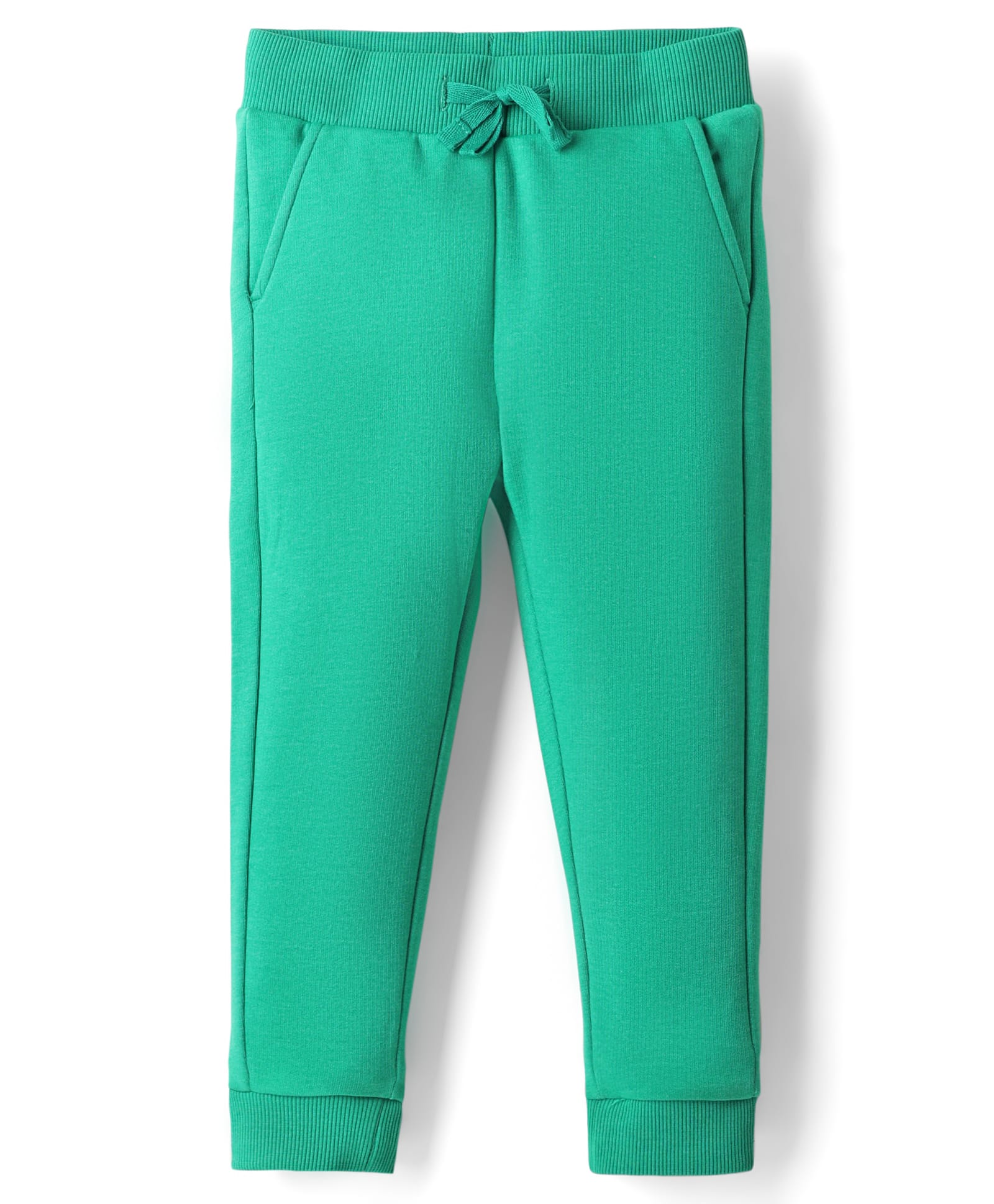 ucb Cotton Knit Full Length Solid Color Lounge Pants - Sea Green-picture-34