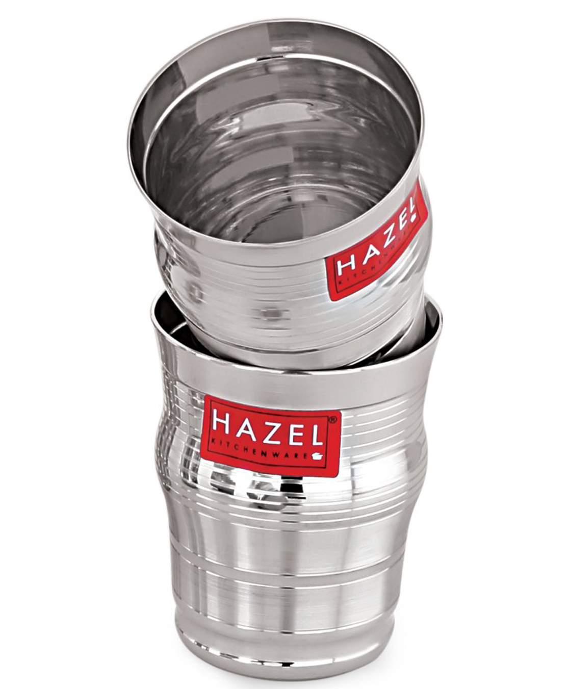 HAZEL Stainless Steel Kids Glass Set of 2, 200ml, Lightweight Water, Juice Cups for Toddlers - 200 ml-picture-6