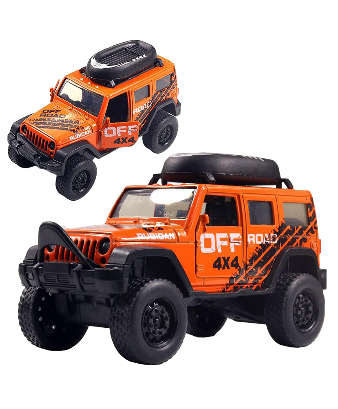 Magicwand 1:36 Scale Die-Cast Off-Road Random Design & Color Cruiser with Openable Doors and Pull Back Action-picture-15