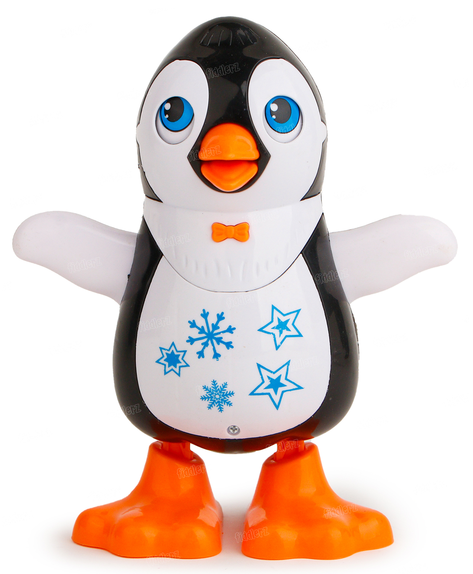 Fiddlerz Musical Penguin Toy with Colorful Flashing Lights and Sound Swinging Action Battery Operated Cute Design Fun Dancing Penguin Toy - Multicolor-image-11