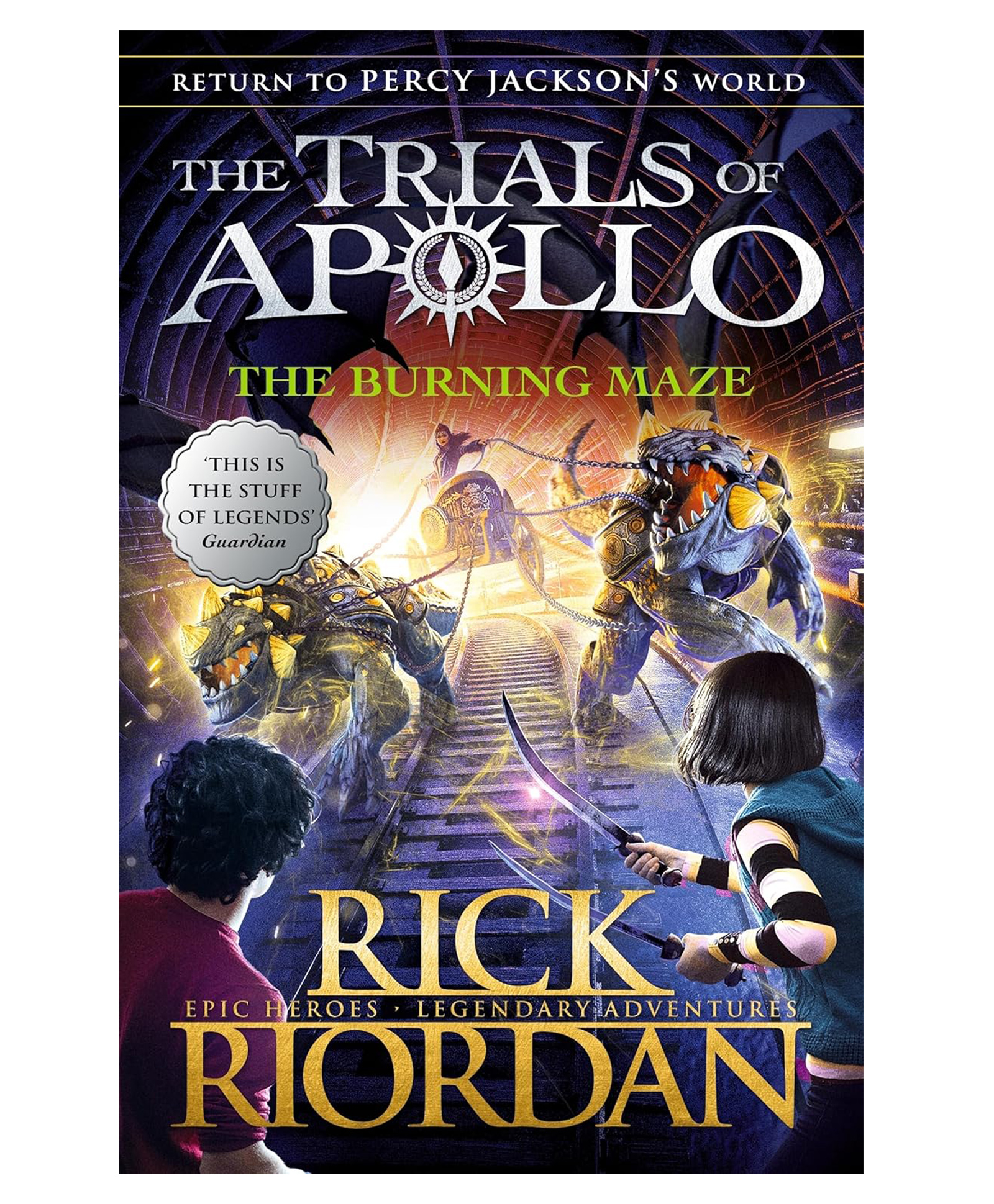 penguin random house The Burning Maze (The Trials of Apollo By Rick Riordan - English-picture-15