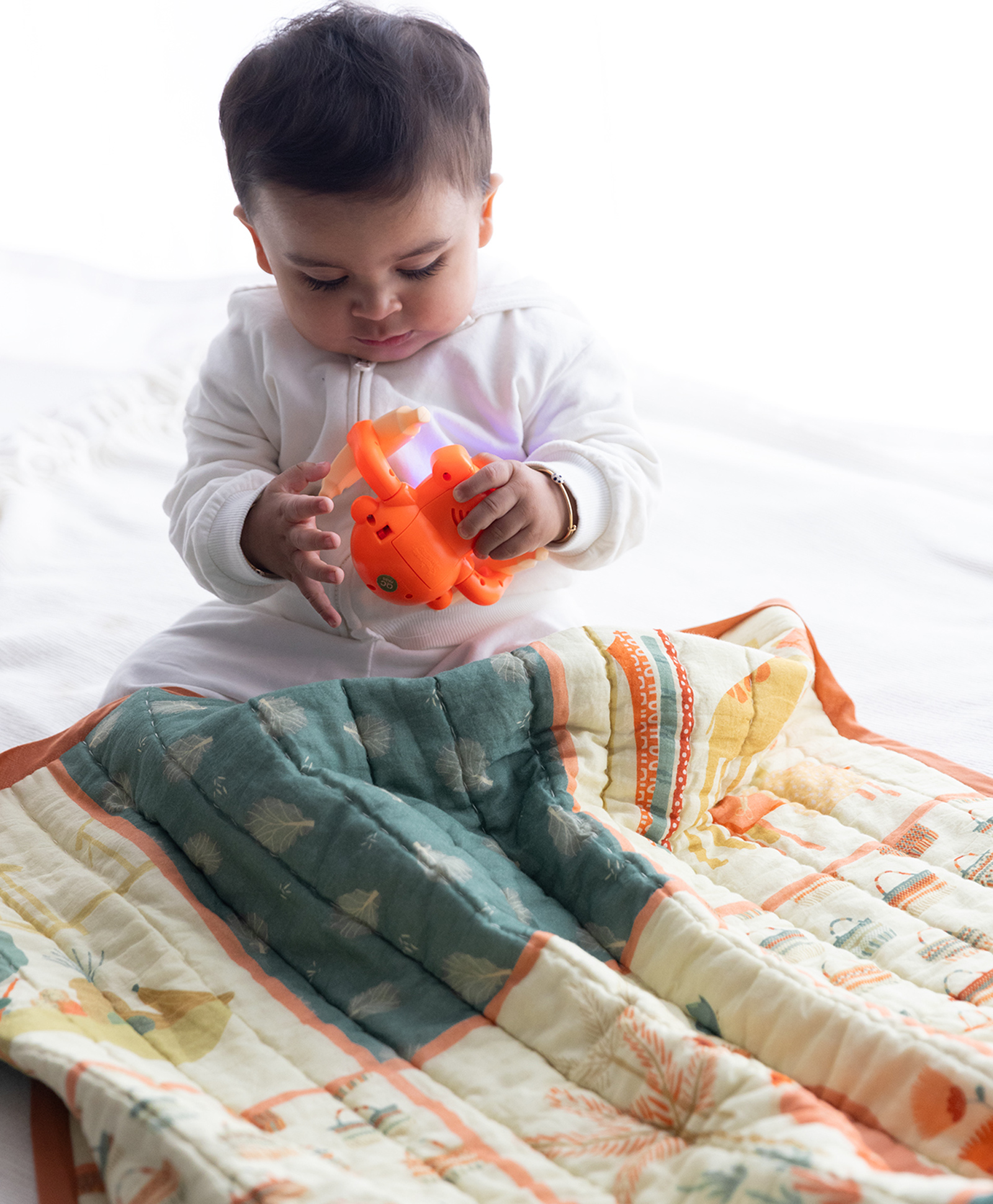 Tidy Sleep Shanghai Street Mulmul Jaipuri Blanket - Multicolor-image-42