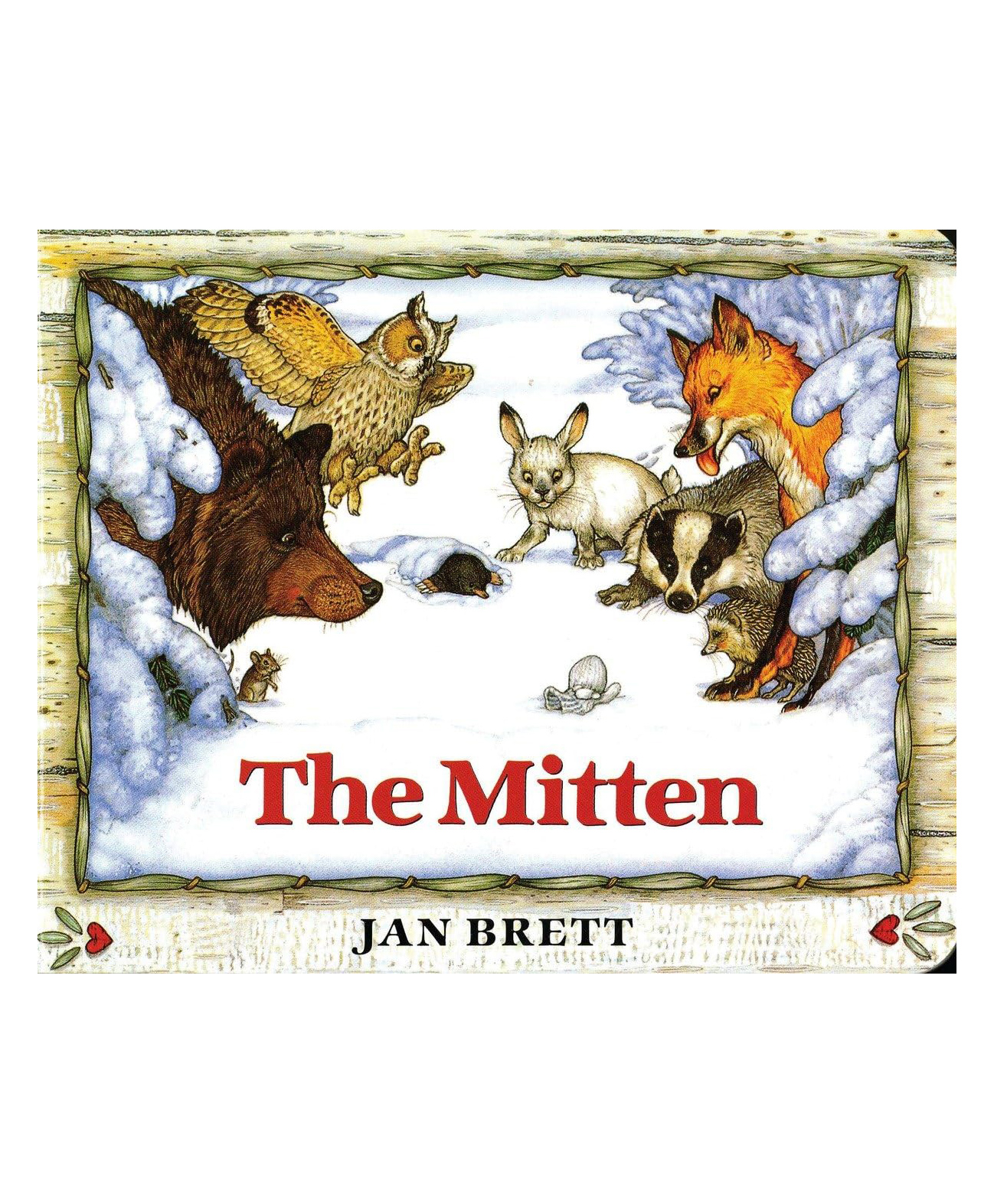 The Mitten Story Board Book by Jan Brett - English-image-39