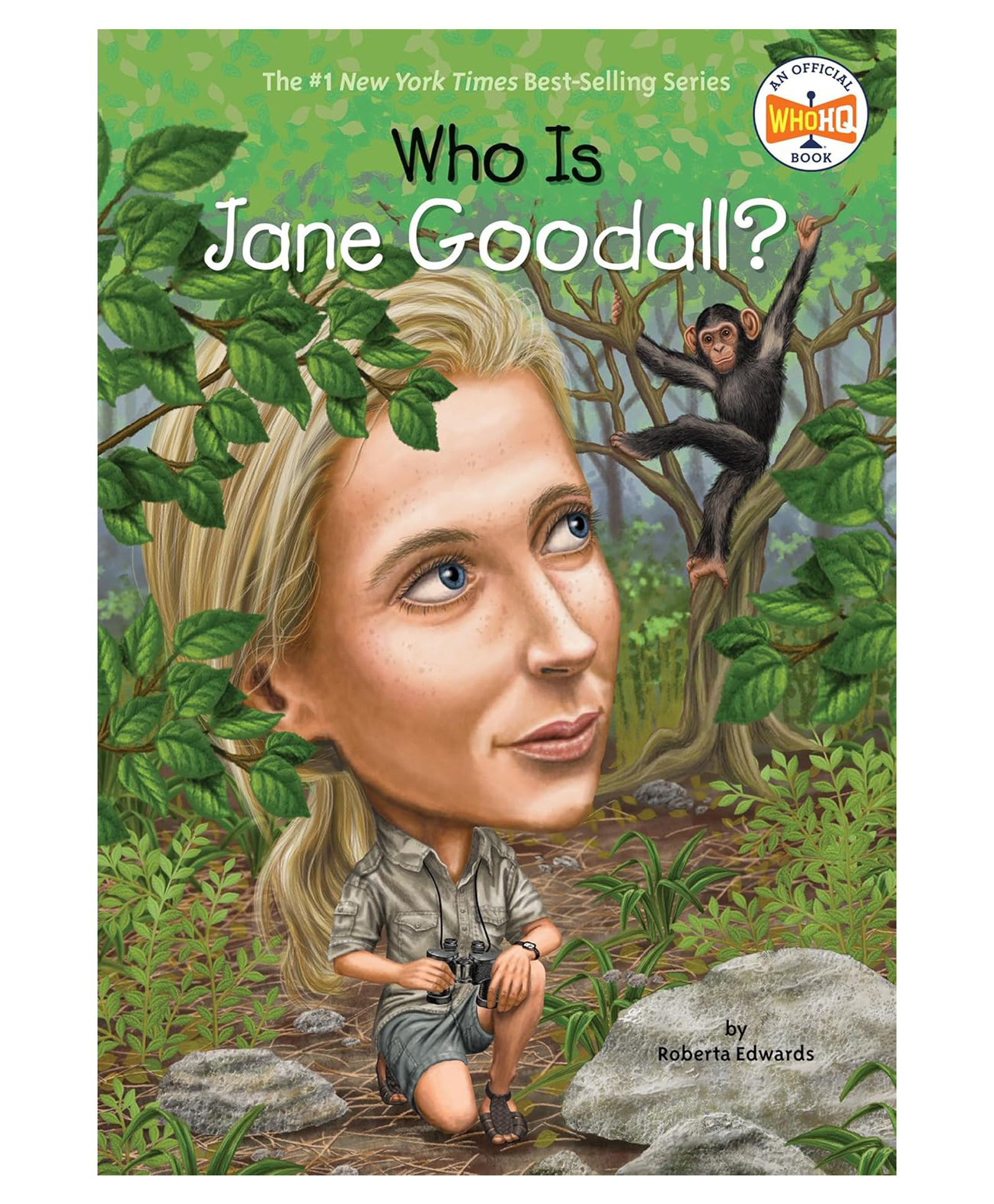 Who Is Jane Goodall Book by Roberta Edwards - English-image-24