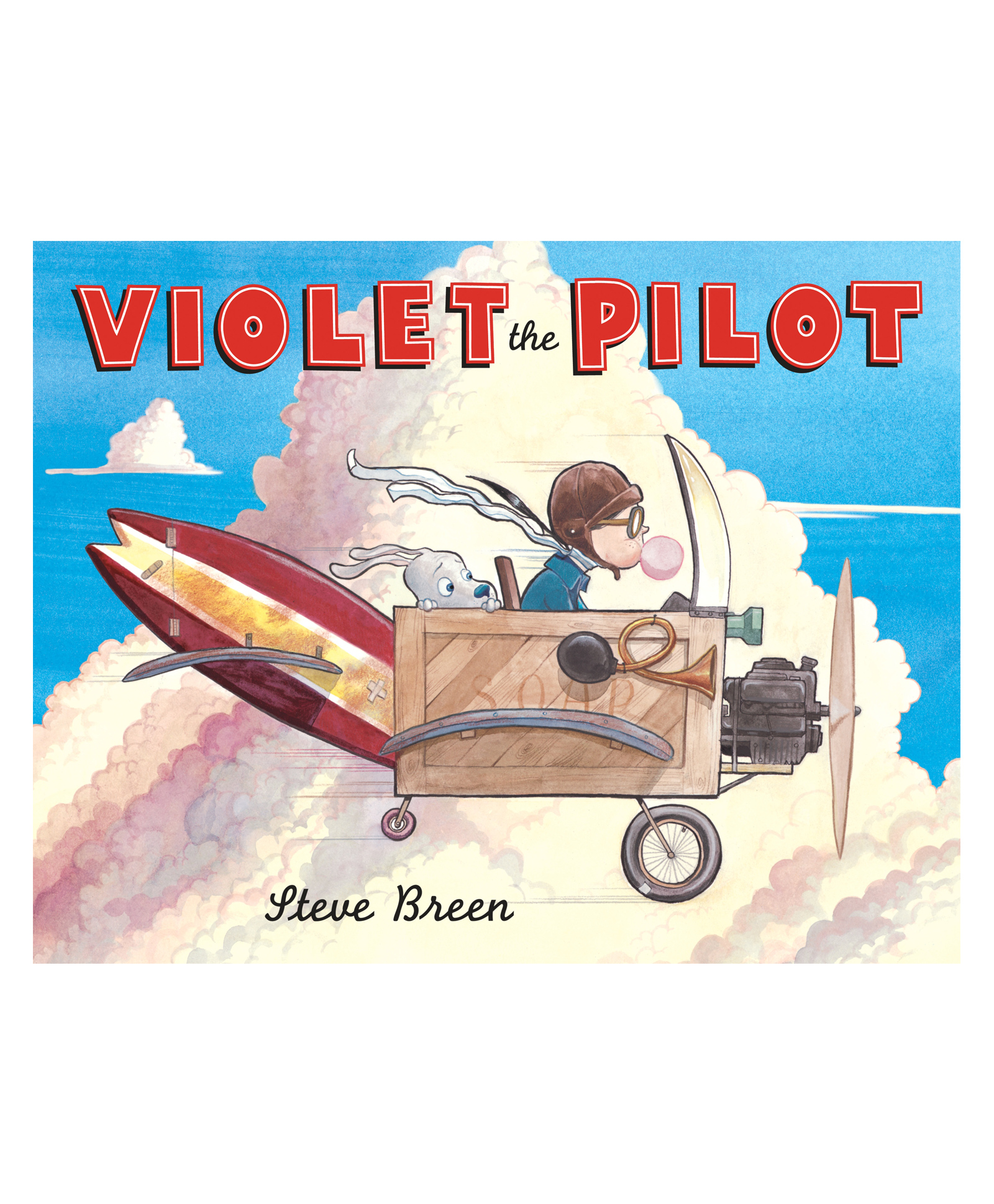 Violet the Pilot Story Book By Steve Breen - English-image-19